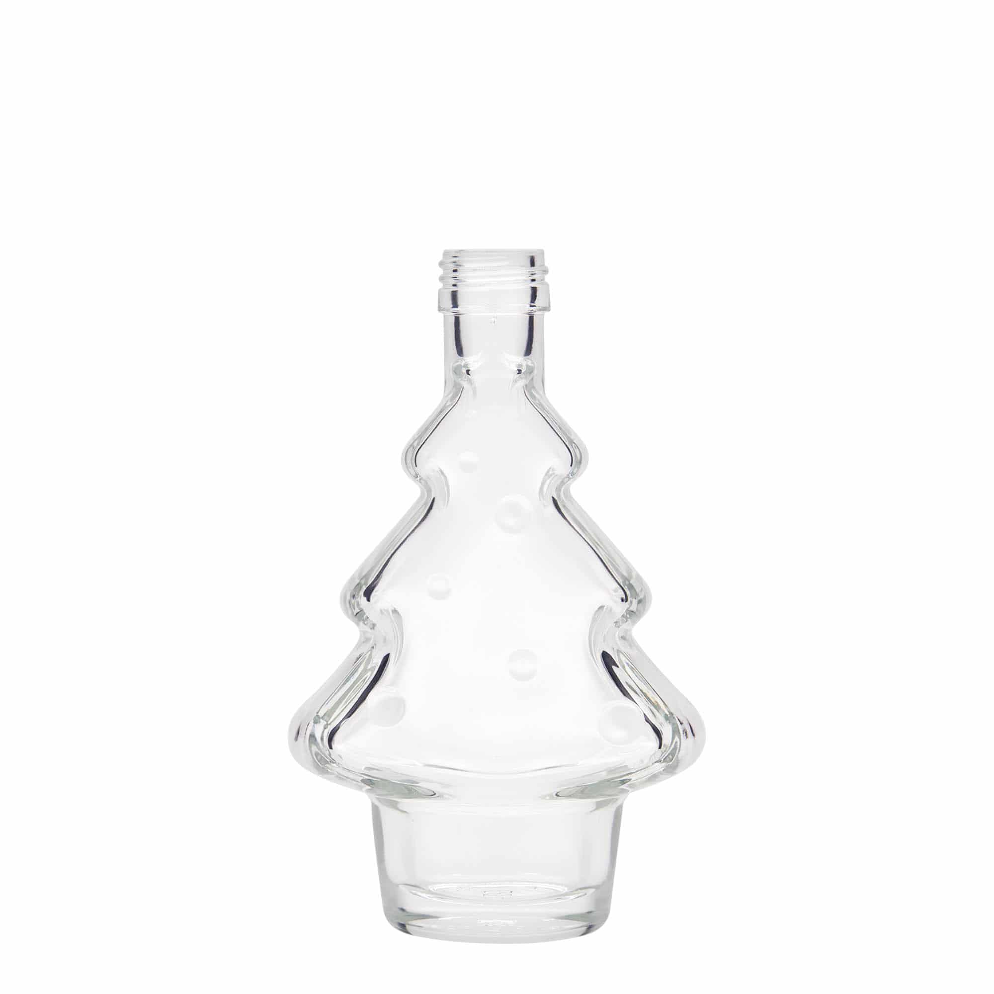 200 ml sklenená fľaša 'Tannenbaum', hrdlo: PP 28