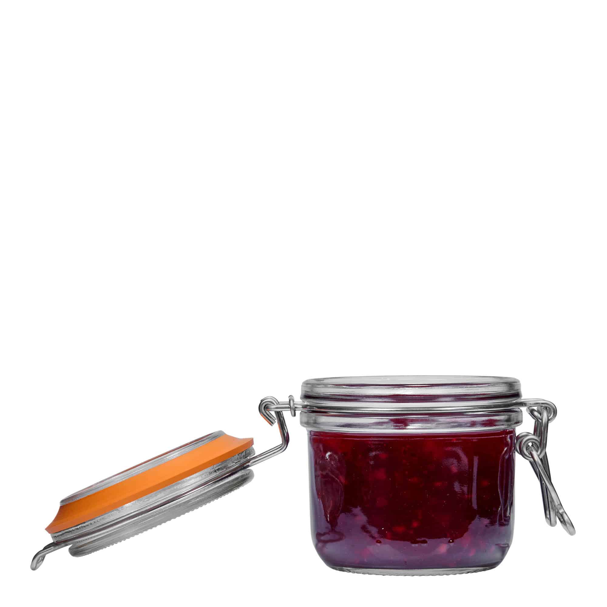 200 ml pohár so strmeňovým uzáverom „Le Parfait Super Terrine“, hrdlo: strmeňový uzáver