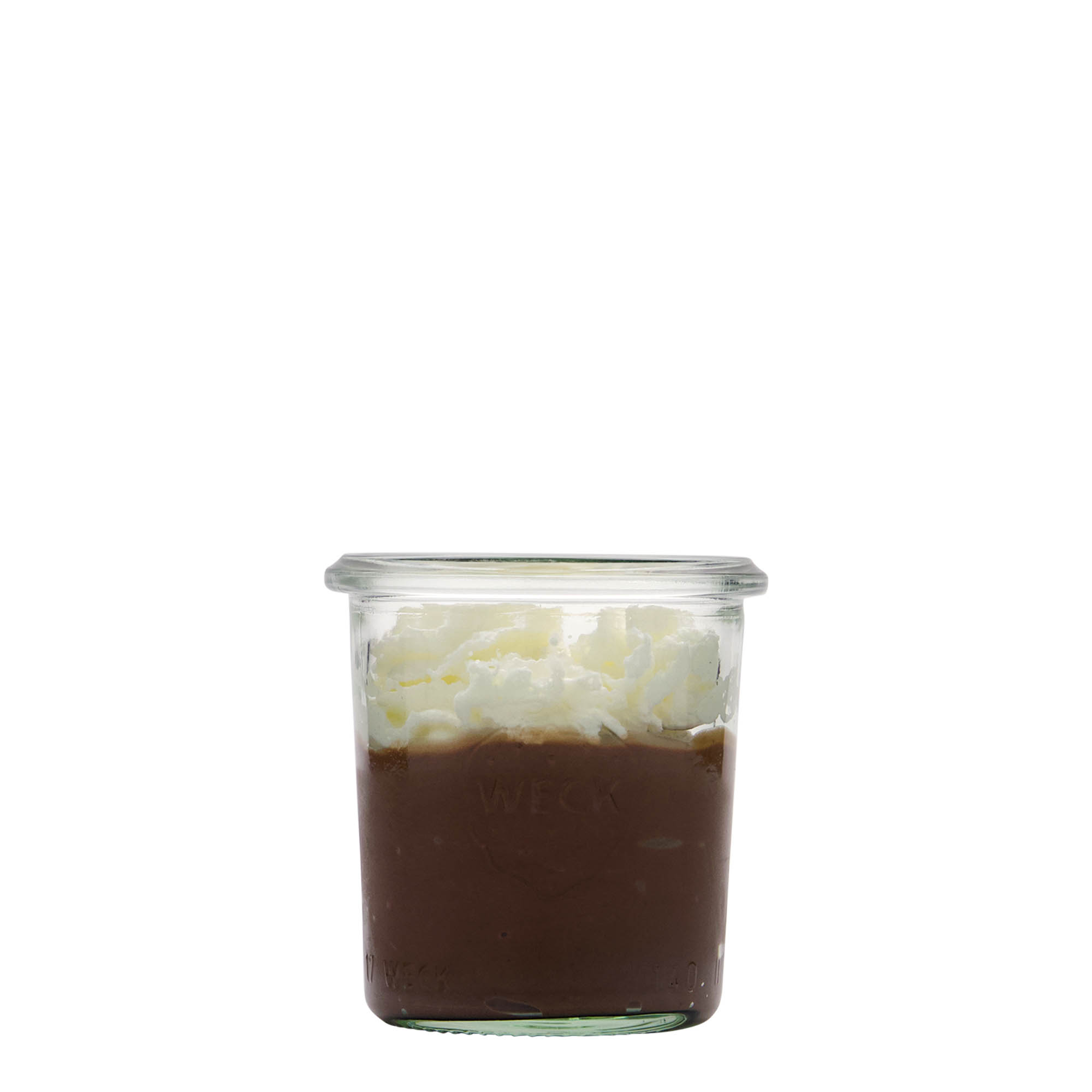 140 ml WECK zvratný pohár, otvor: okrúhly okraj