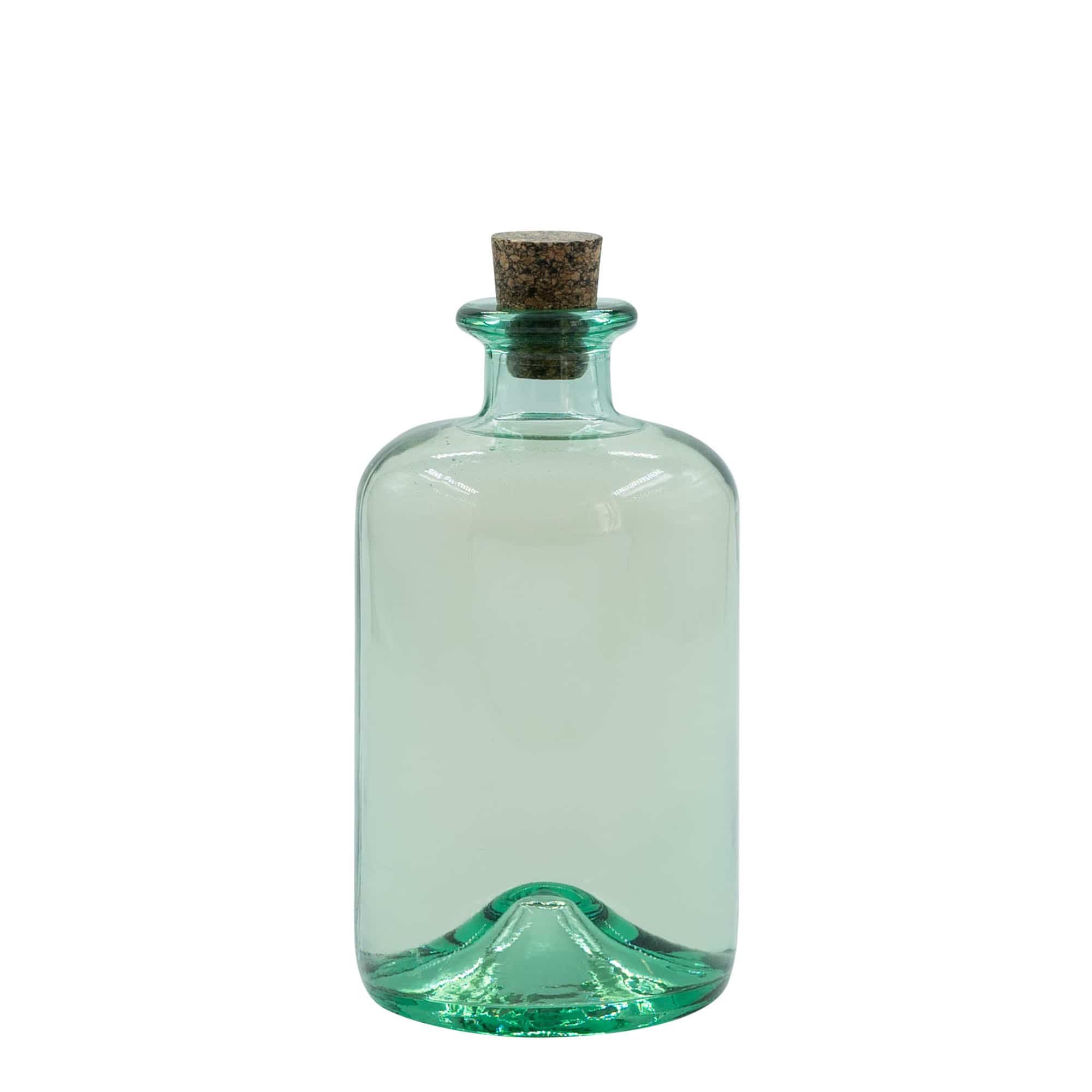 500 ml sklená fľaša „Pharma“, hrdlo: korok