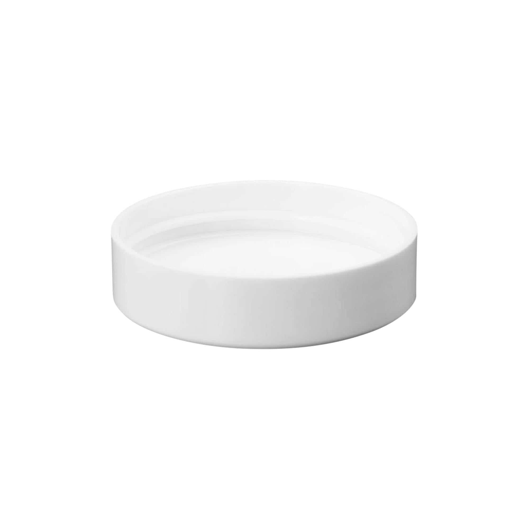 Skrutkovací uzáver pre 50 ml „Beauty“, HPM plast, biela farba
