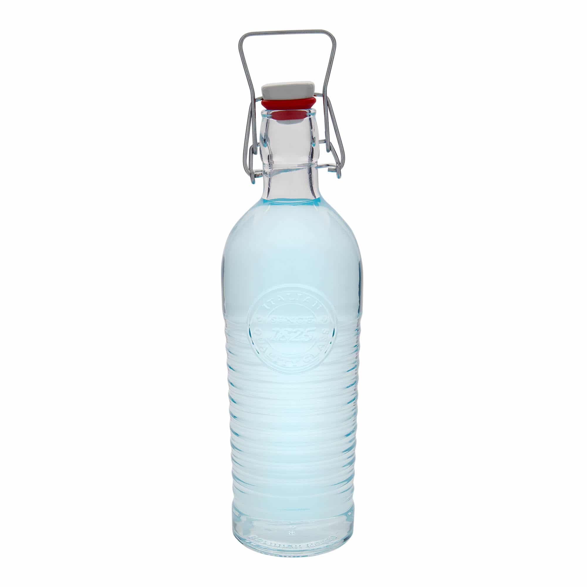 1 200 ml sklená fľaša „Officina 1825“, hrdlo: strmeňový uzáver