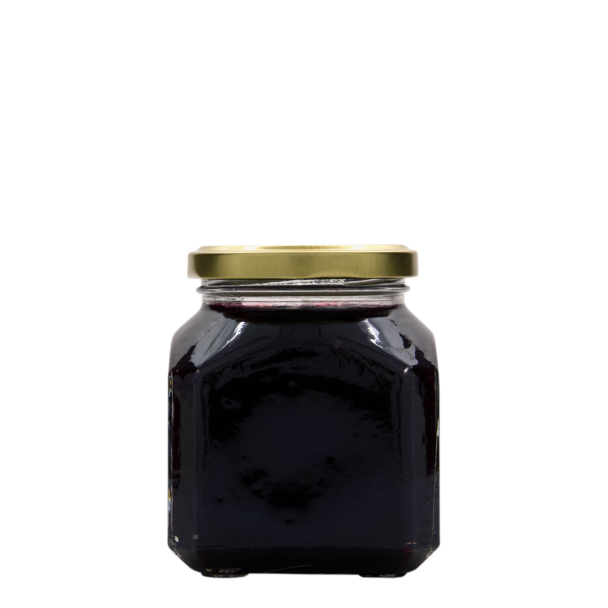 314 ml štvorcová nádoba „Miláno“, hrdlo: Twist-Off (TO 63)