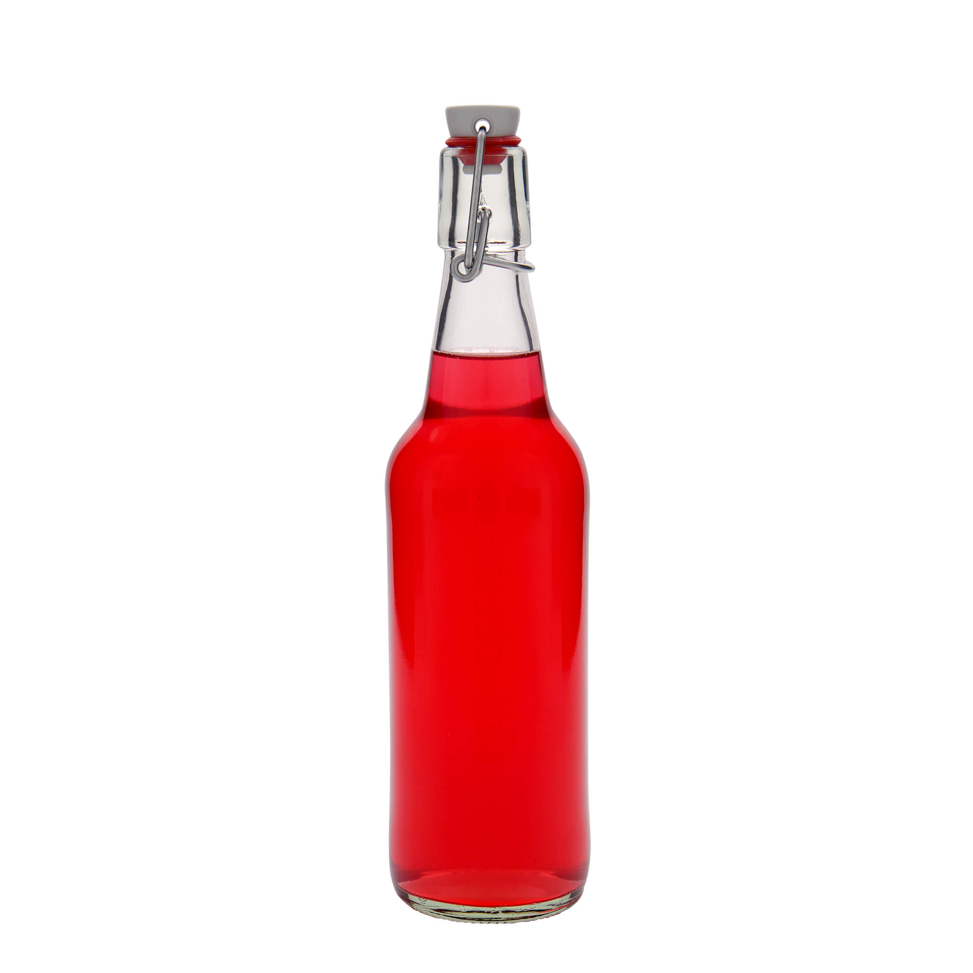 500 ml pivová fľaša, sklo, hrdlo: uzáver na pánt