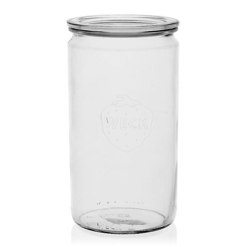 1.575 ml WECK valcový pohár, hrdlo: okrúhly okraj