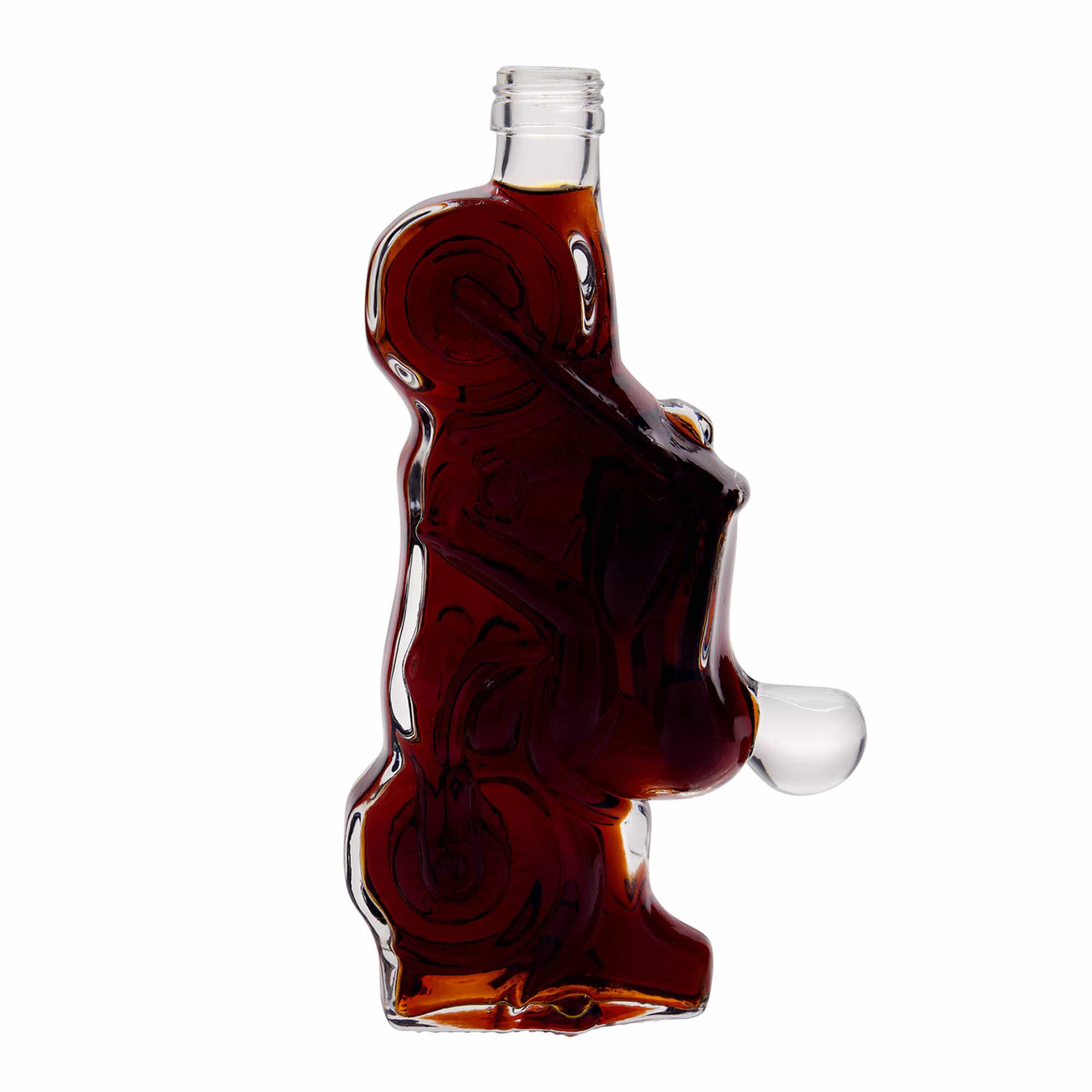 350 ml sklená fľaša „Motorka“, hrdlo: PP 28