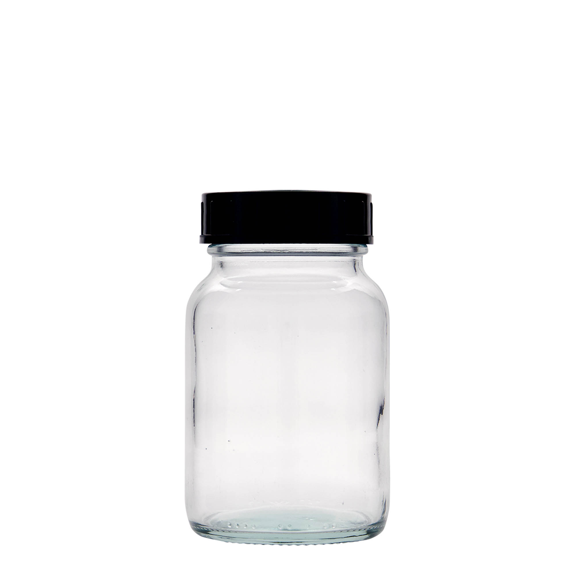 250 ml široká hrdlová fľaša, hrdlo: DIN 55 250 ml široká hrdlová fľaša, hrdlo: DIN 55
