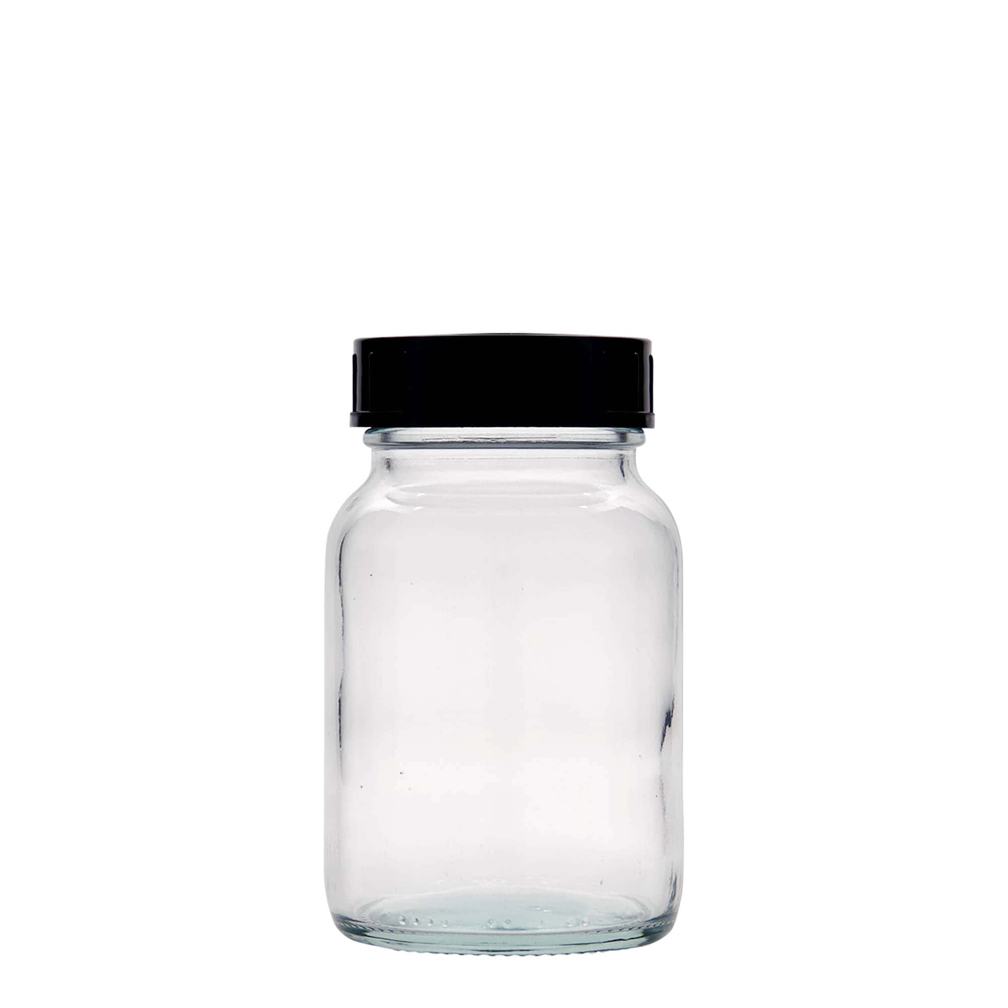 250 ml široká hrdlová fľaša, hrdlo: DIN 55 250 ml široká hrdlová fľaša, hrdlo: DIN 55