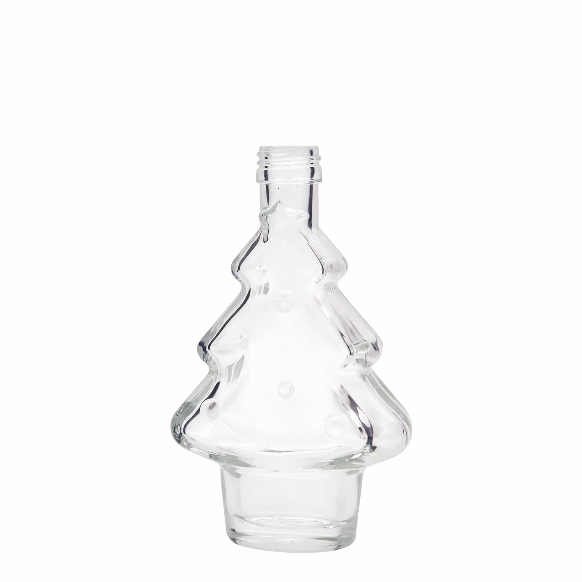 200 ml sklenená fľaša 'Tannenbaum', hrdlo: PP 28