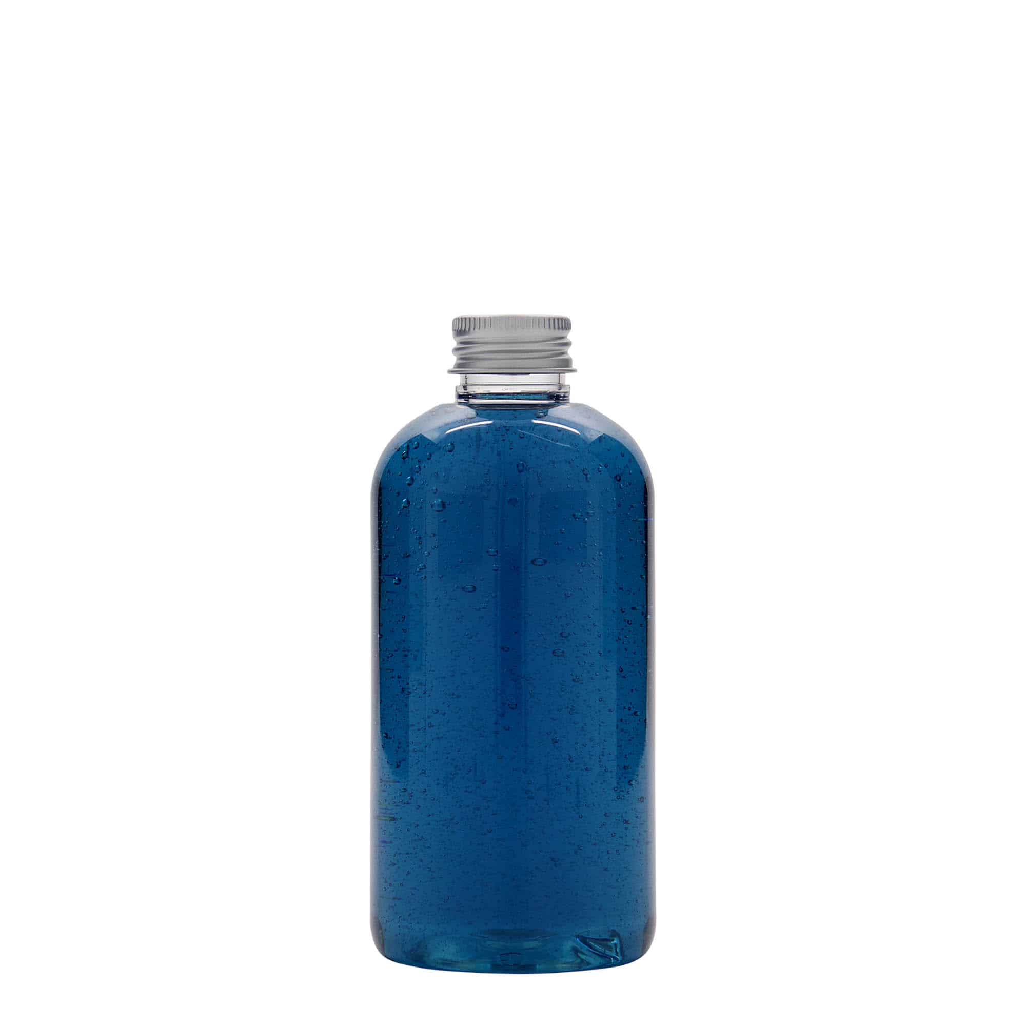 250 ml PET fľaša „Boston“, plast, hrdlo: 24/410