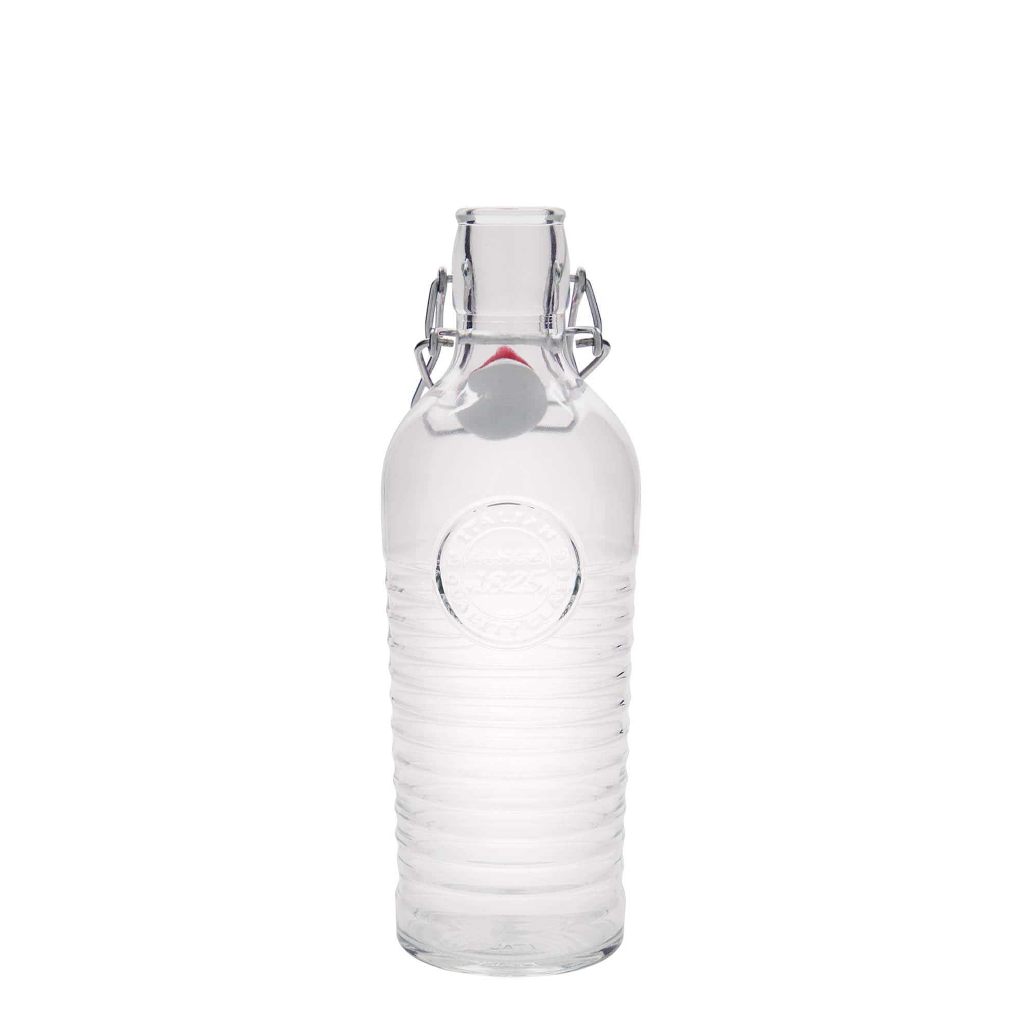 750 ml sklenená fľaša 'Officina 1825', hrdlo: pákové uzáver
