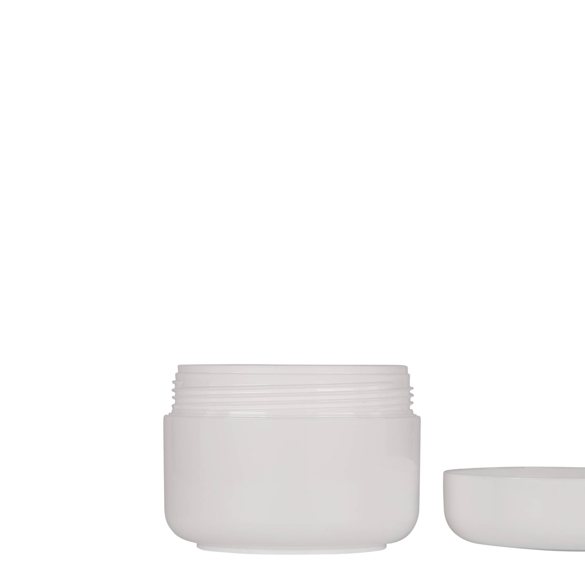 150 ml plastová dóza 'Bianca', PP, biela, hrdlo: závitové viečko 150 ml plastová dóza 'Bianca', PP, biela, hrdlo: závitové viečko