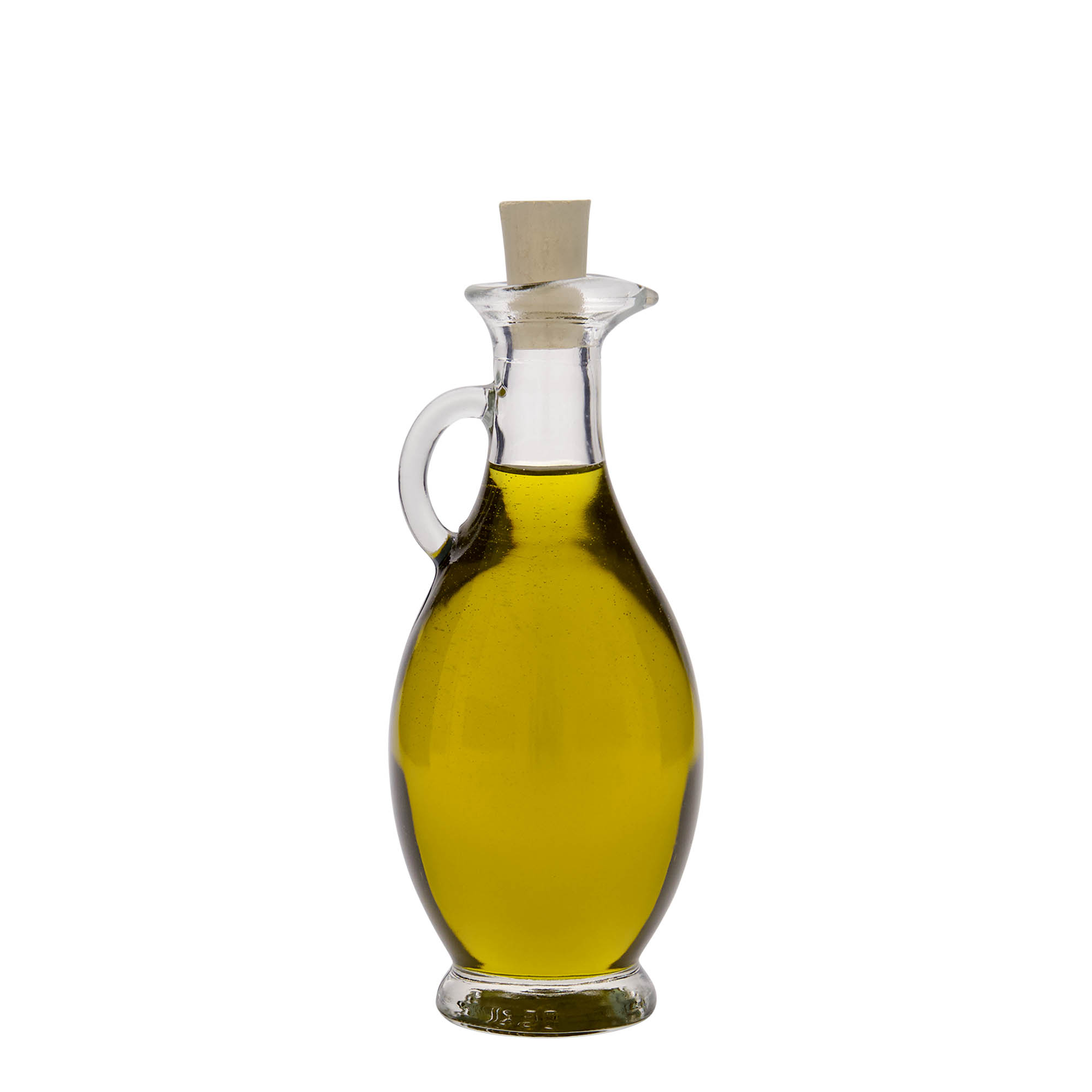 250 ml fľaša na ocot/olej 'Egizia', hrdlo: korkové