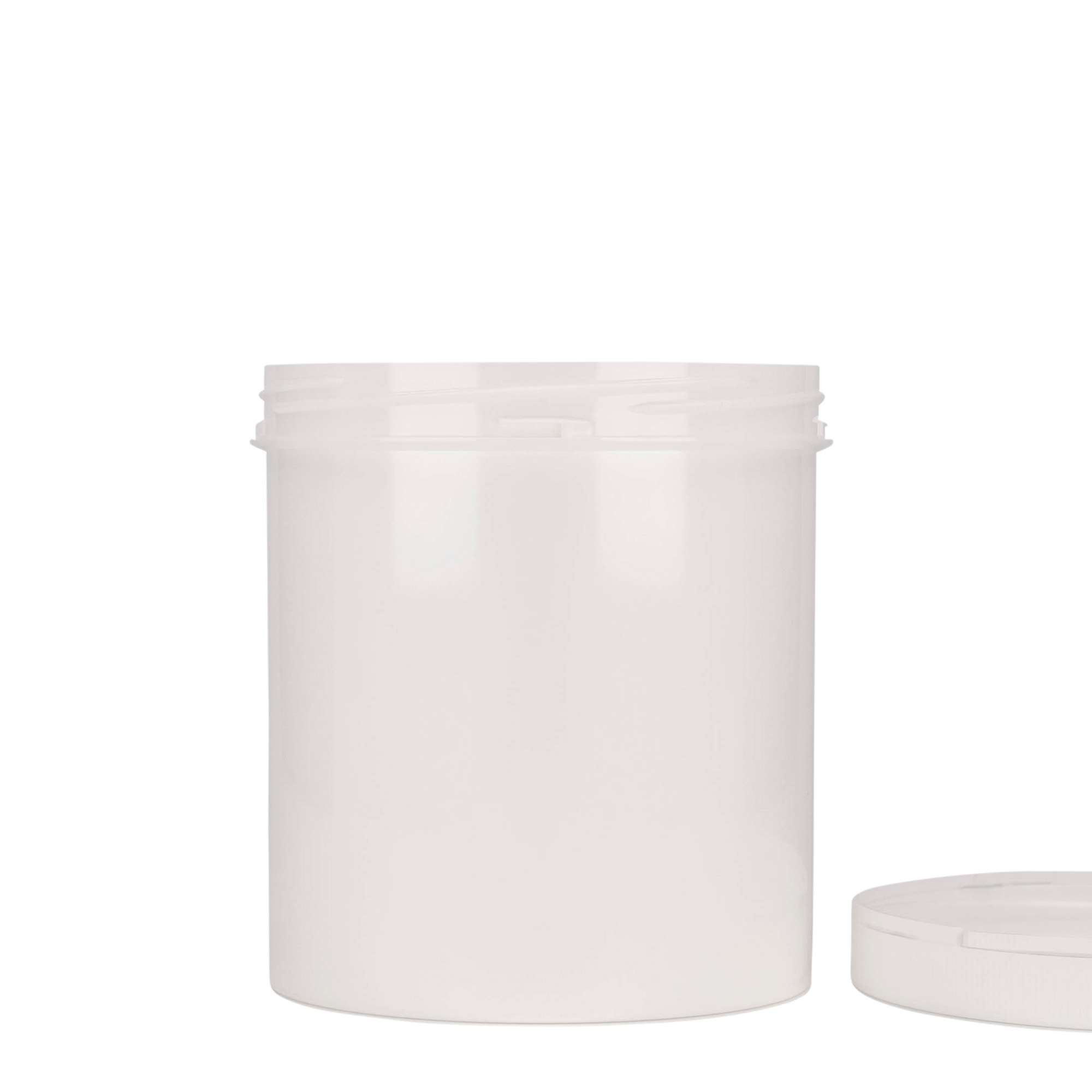 1.000 ml plastová nádoba 'Securilock', PP, biela, hrdlo: závitové uzáver 1.000 ml plastová nádoba 'Securilock', PP, biela, hrdlo: závitové uzáver