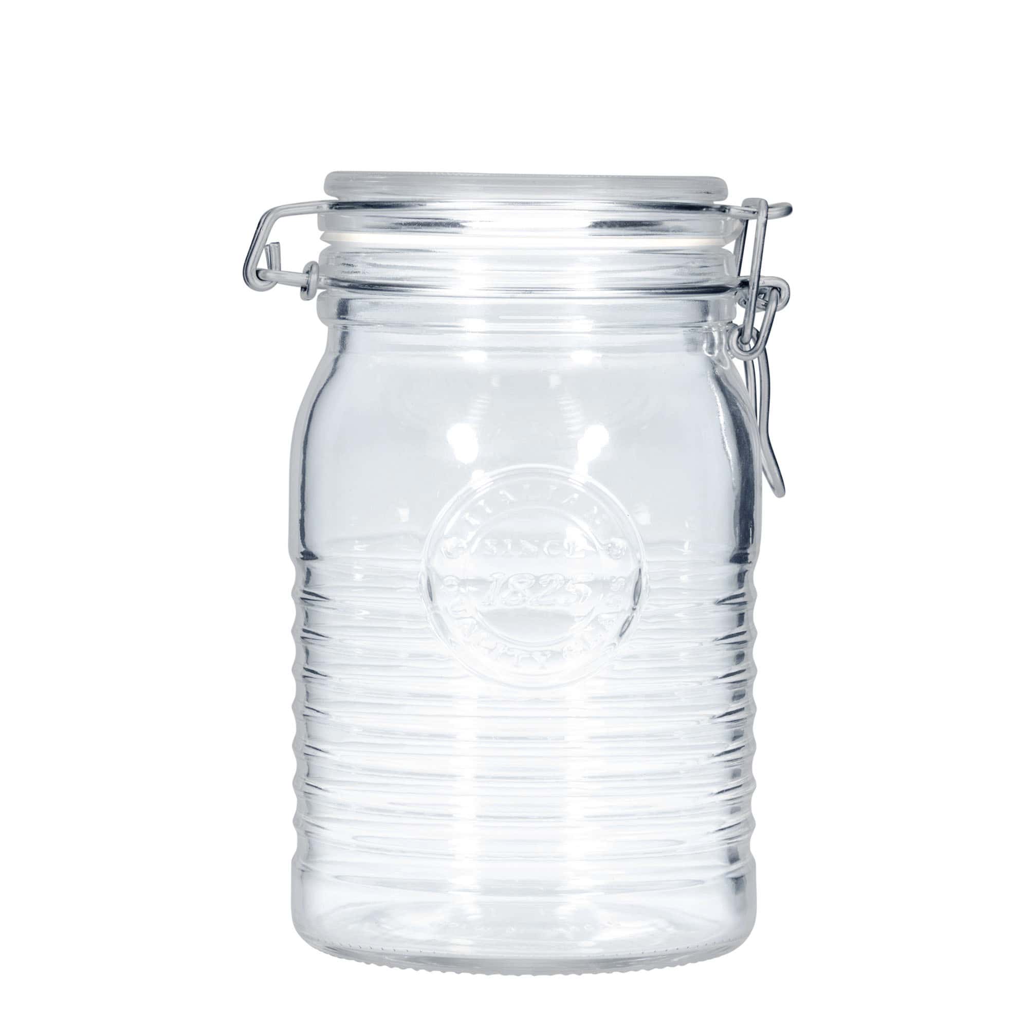 1 000 ml pohár so strmeňovým uzáverom „Officina 1825“, hrdlo: strmeňový uzáver