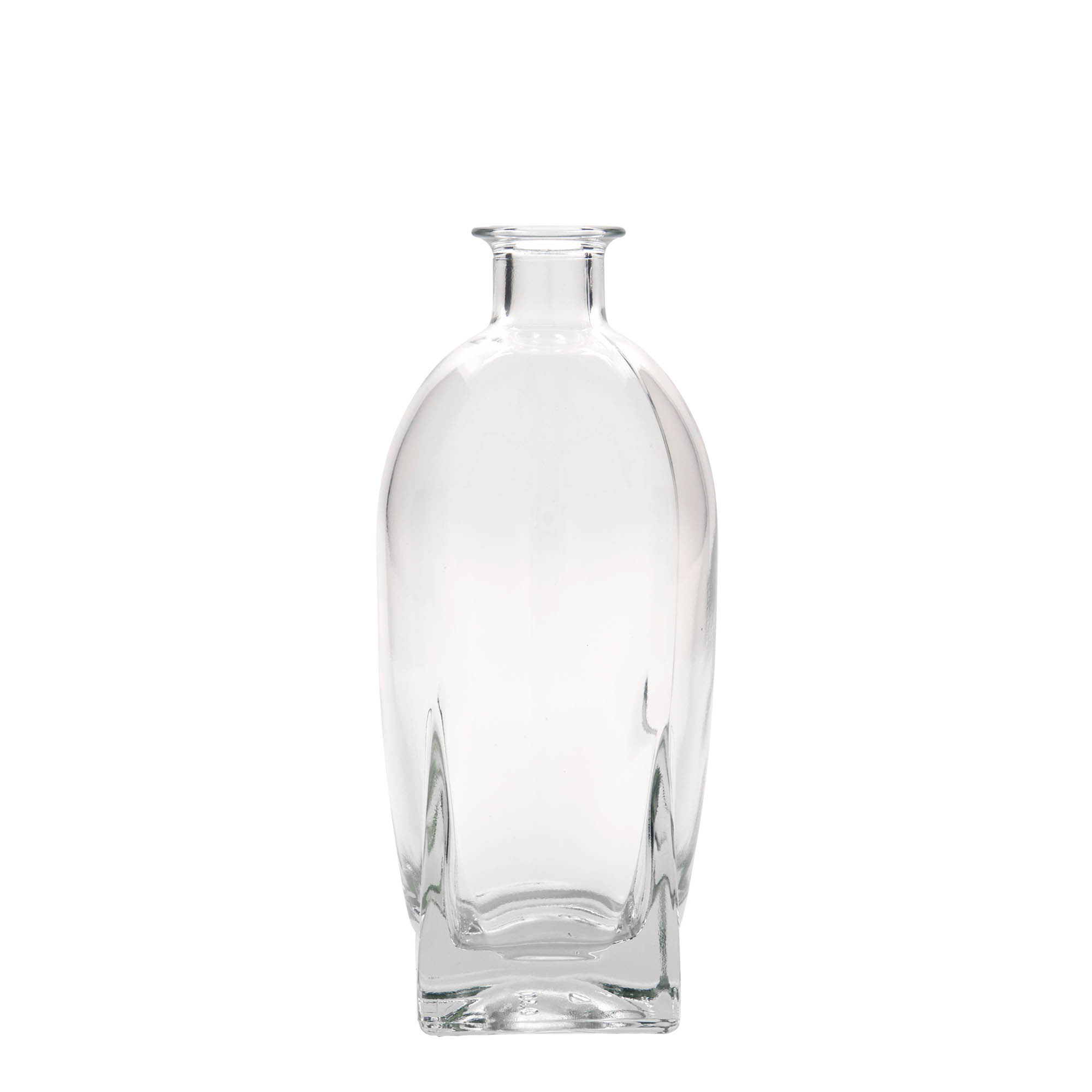 500 ml sklenená fľaša 'Zino', štvorcová, hrdlo: korok 500 ml sklenená fľaša 'Zino', štvorcová, hrdlo: korok