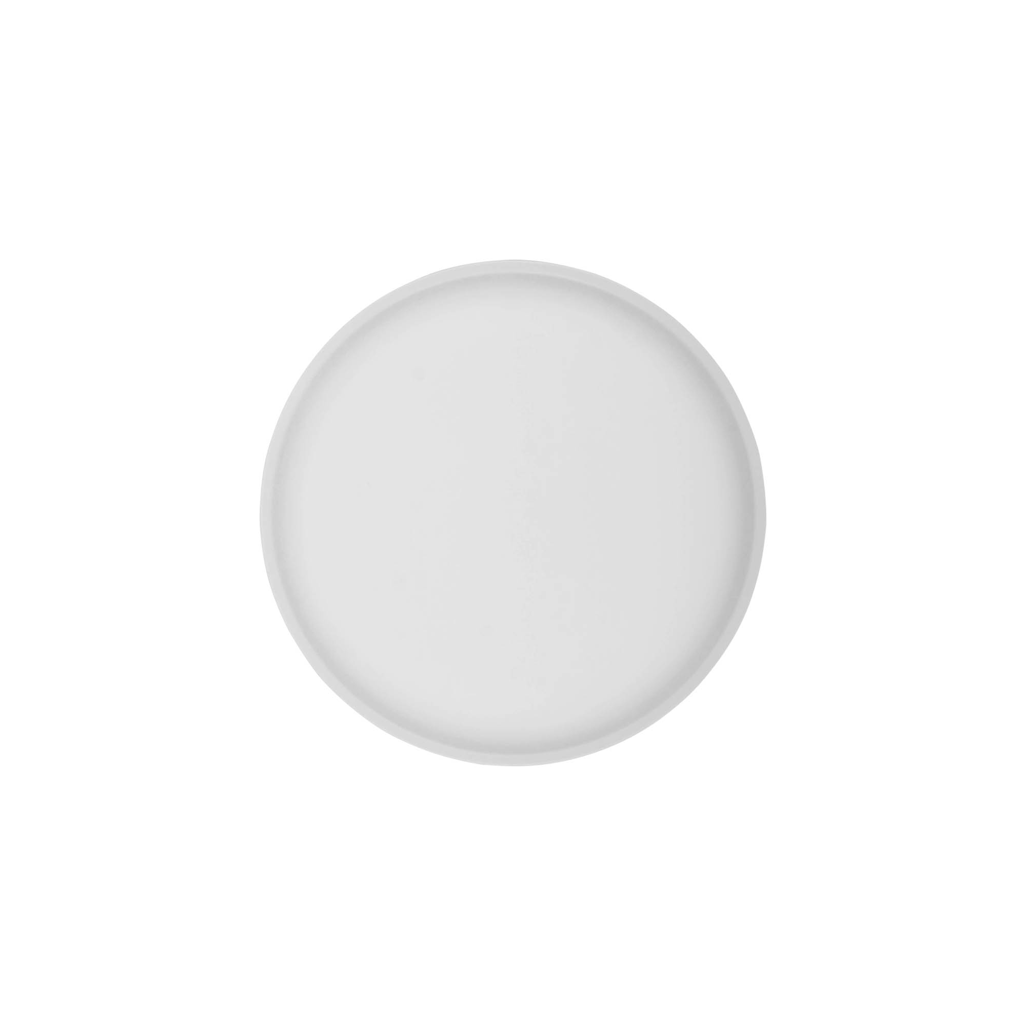Skrutkovací uzáver 'Clear/Platin Edition', PP-plast, biely, pre hrdlo: 70/2P