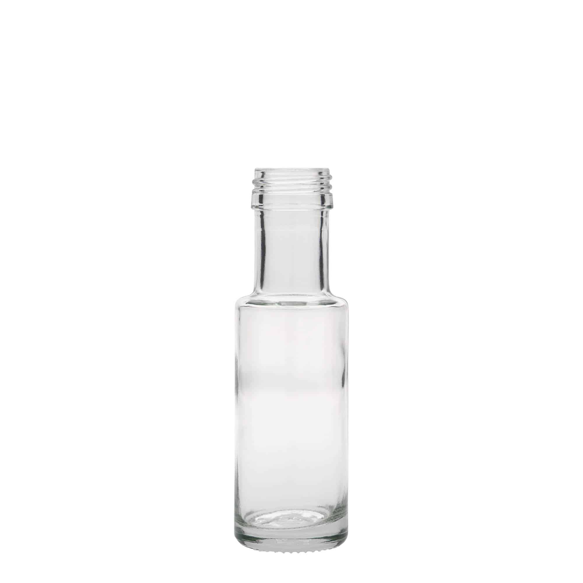 100 ml sklená fľaša „Dorica“, hrdlo: PP 31,5 100 ml sklená fľaša „Dorica“, hrdlo: PP 31,5