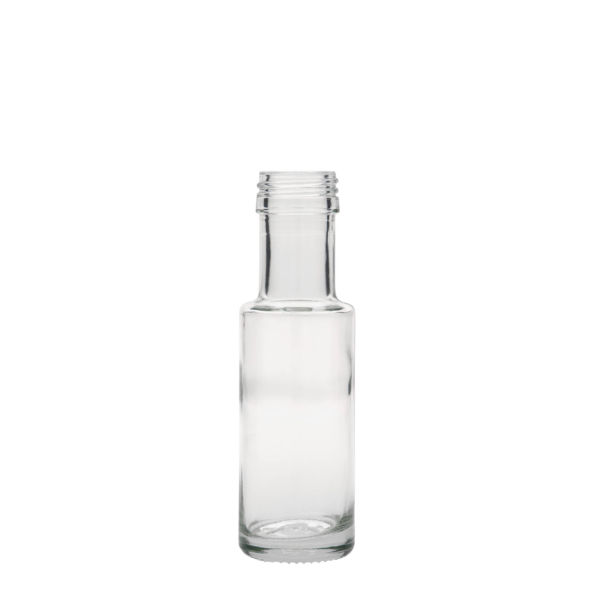 100 ml sklenená fľaša 'Dorica', hrdlo: PP 31,5 100 ml sklenená fľaša 'Dorica', hrdlo: PP 31,5