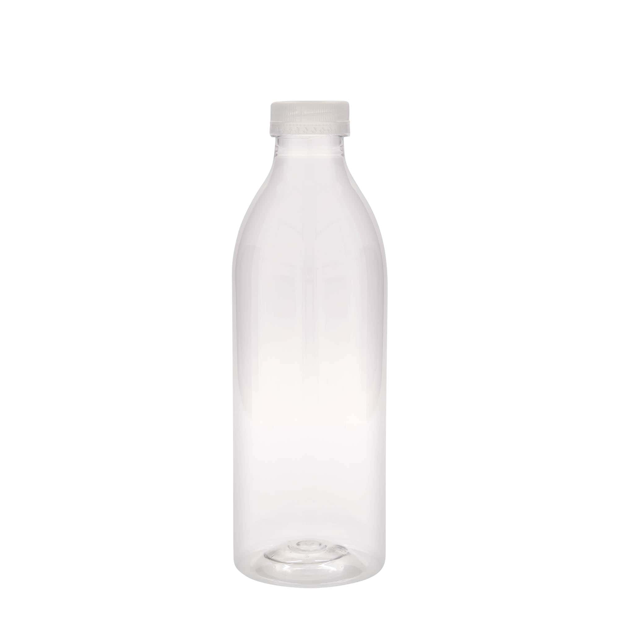 1 000 ml PET fľaša štandard, plast, hrdlo: 38 mm