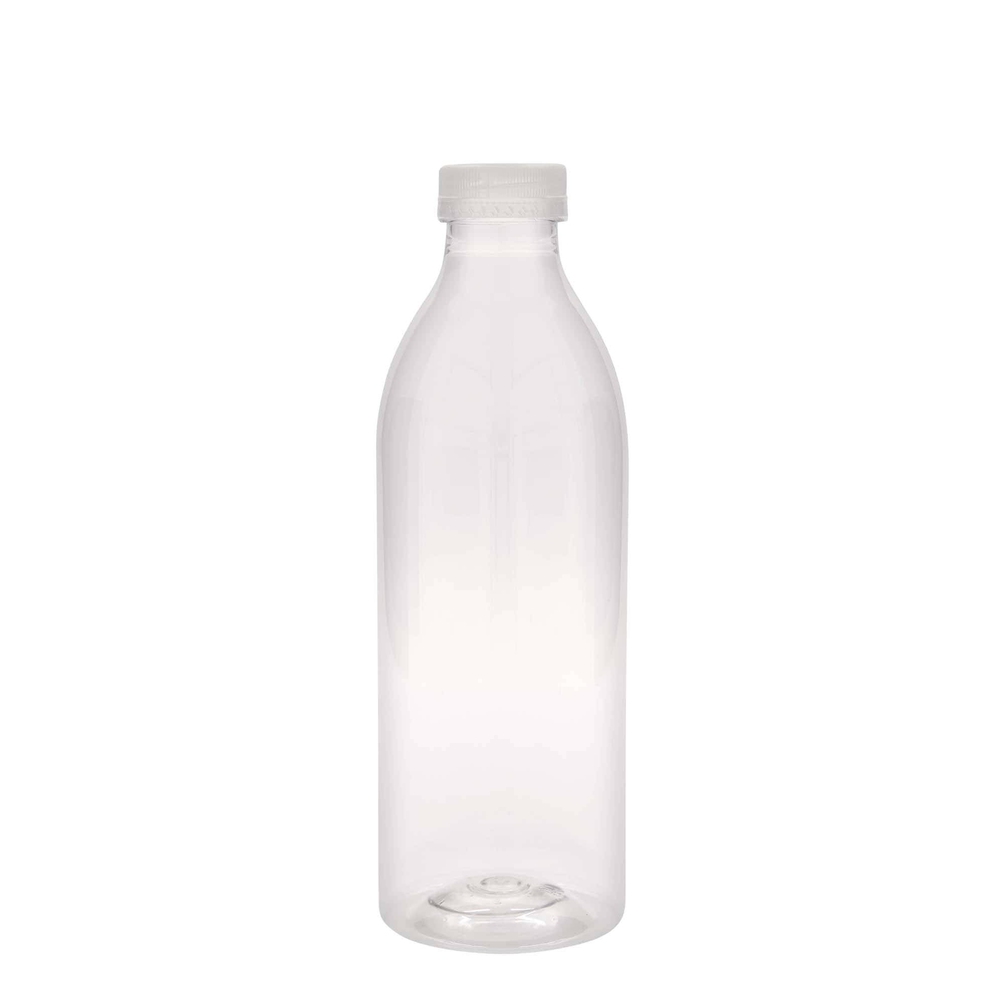 1 000 ml PET fľaša štandard, plast, hrdlo: 38 mm