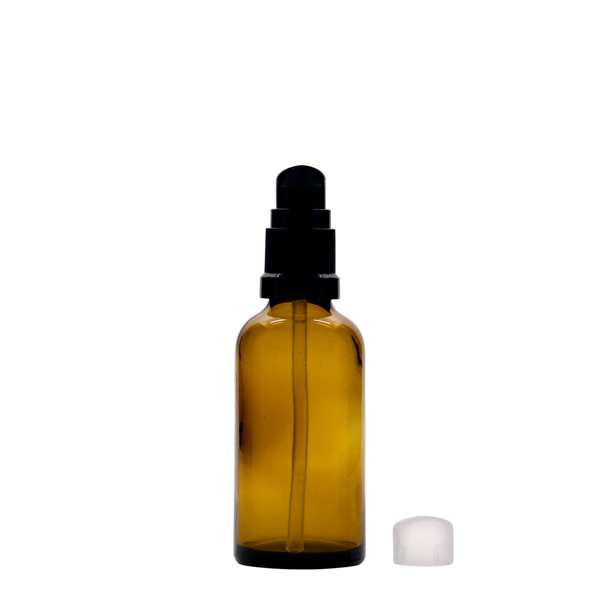 50 ml lekárska fľaša s dávkovačom na mlieko, sklo, hnedá, hrdlo: DIN 18 50 ml lekárska fľaša s dávkovačom na mlieko, sklo, hnedá, hrdlo: DIN 18