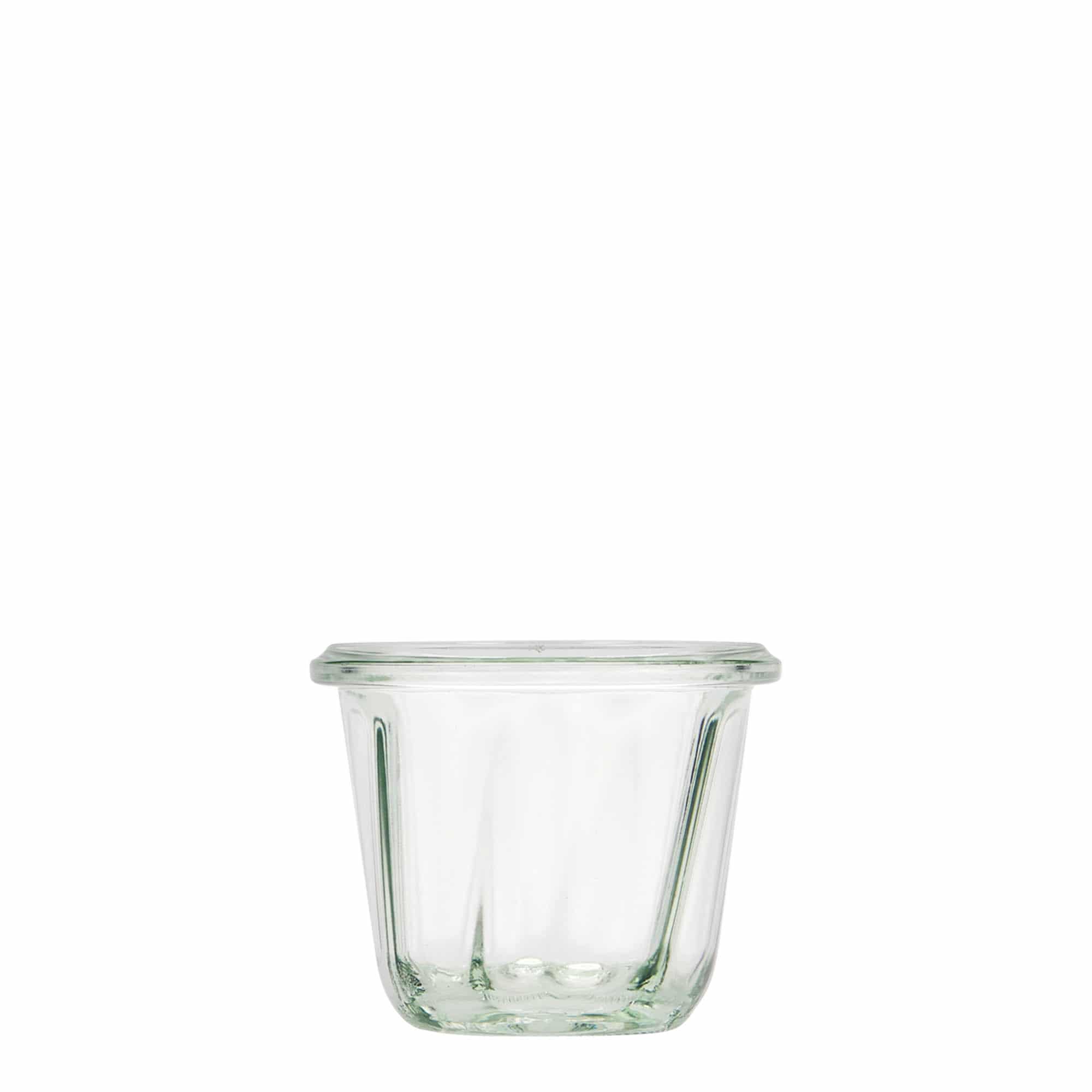 80 ml WECK-Gugelhupfsklenenica, hrdlo: okrúhly okraj