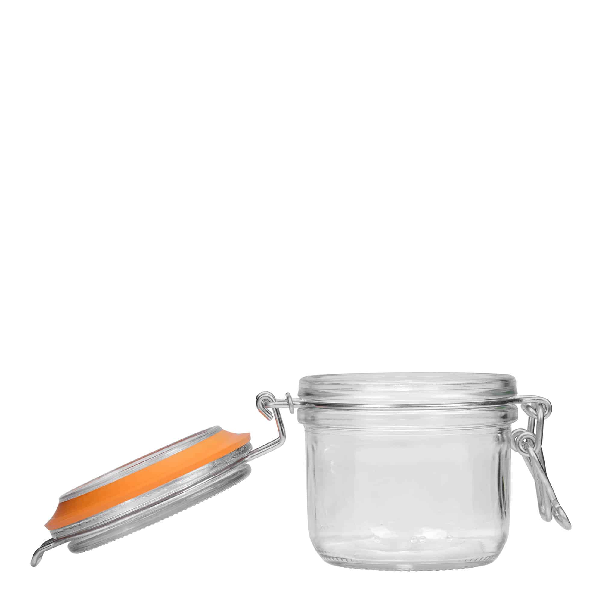 200 ml pohár so strmeňovým uzáverom „Le Parfait Super Terrine“, hrdlo: strmeňový uzáver