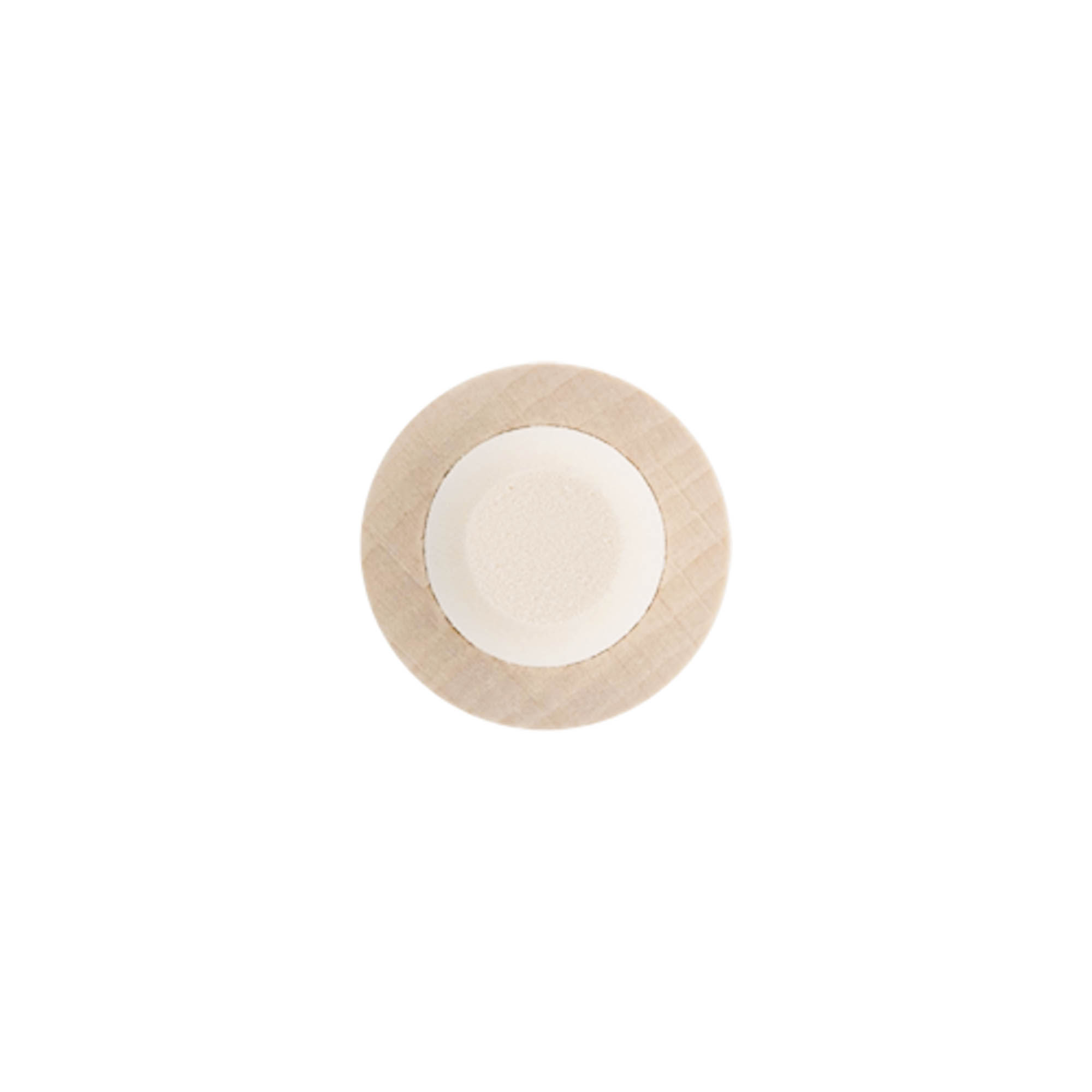 Rukoväťový korkový uzáver 18 mm, drevo/plast, pre hrdlo: korkový Rukoväťový korkový uzáver 18 mm, drevo/plast, pre hrdlo: korkový