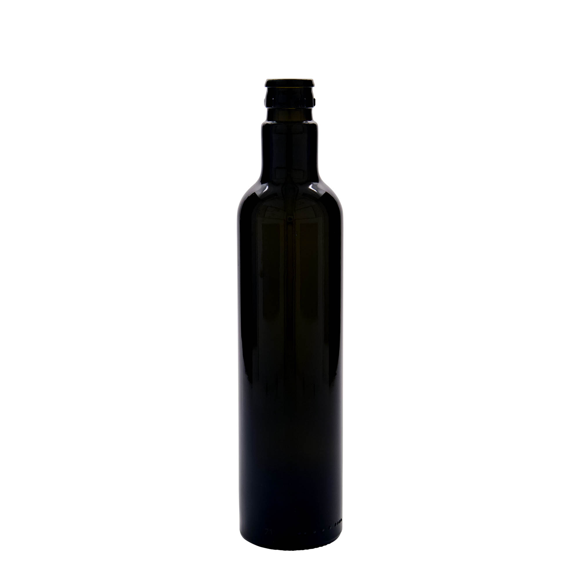 500 ml fľaša na ocot/olej 'Willy New', sklo, antikzelená, hrdlo: DOP 500 ml fľaša na ocot/olej 'Willy New', sklo, antikzelená, hrdlo: DOP
