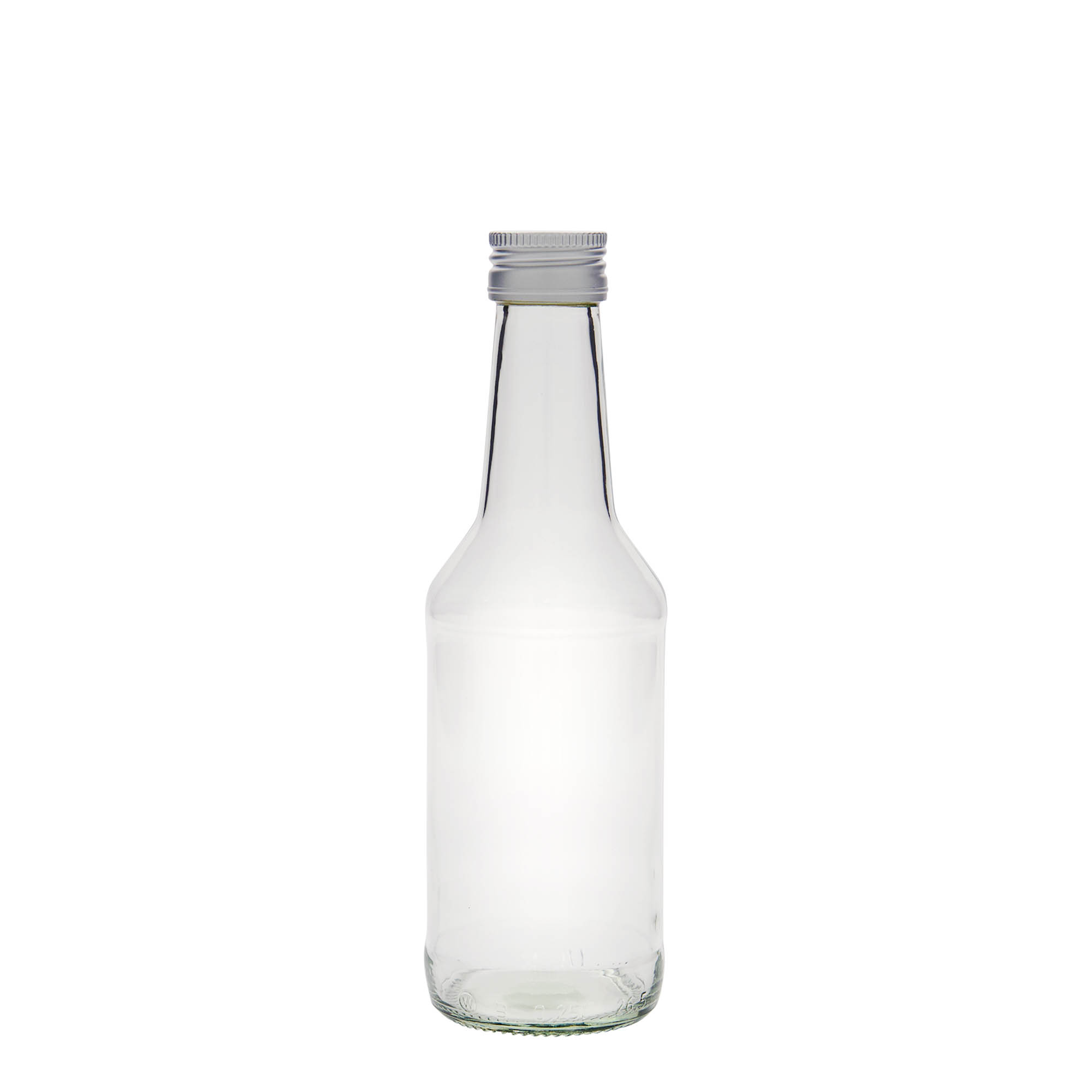 250 ml sklenená fľaša 'Nils', hrdlo: PP 28