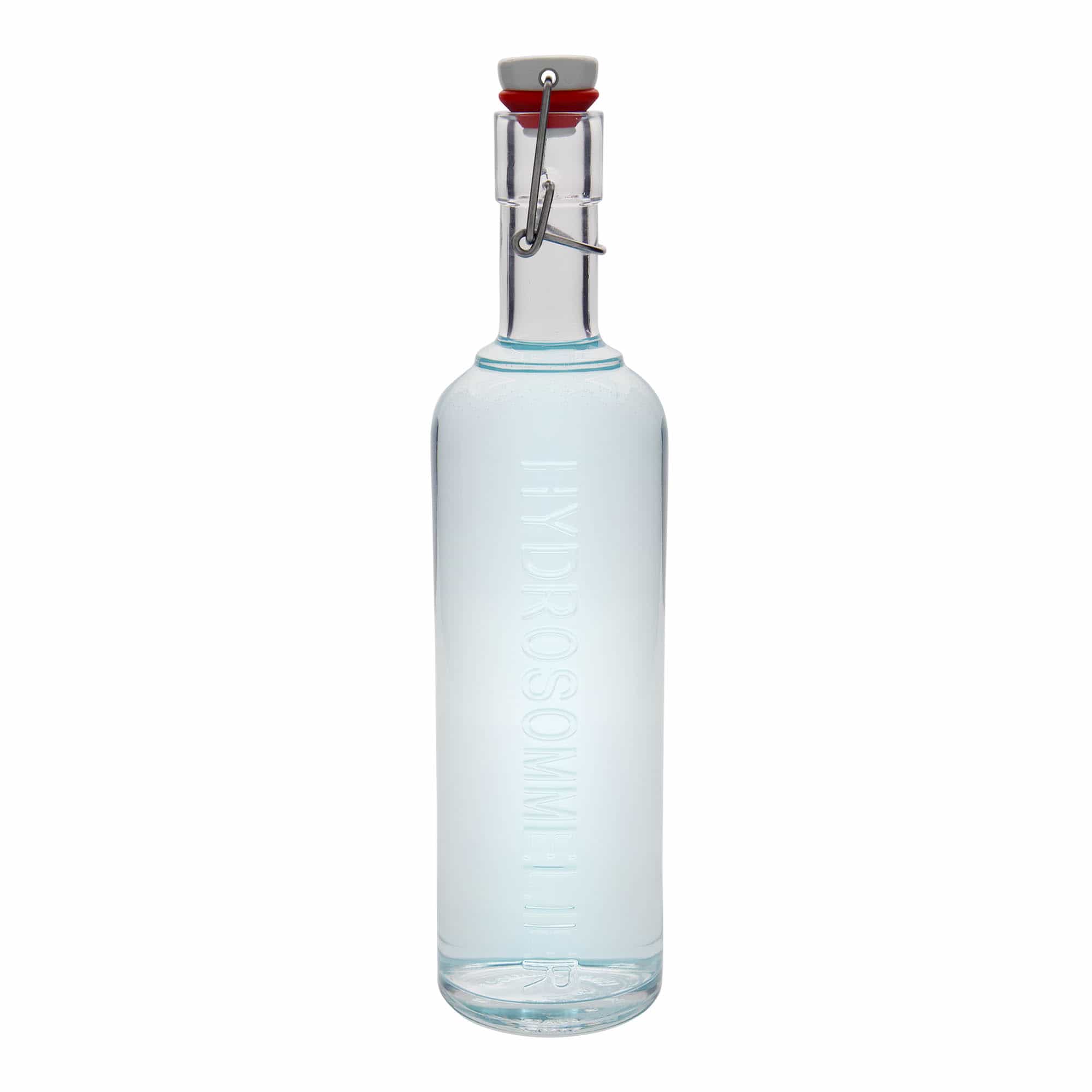 1 000 ml sklenená fľaša 'Optima Hydrosommelier', uzáver: pákový uzáver 1 000 ml sklenená fľaša 'Optima Hydrosommelier', uzáver: pákový uzáver