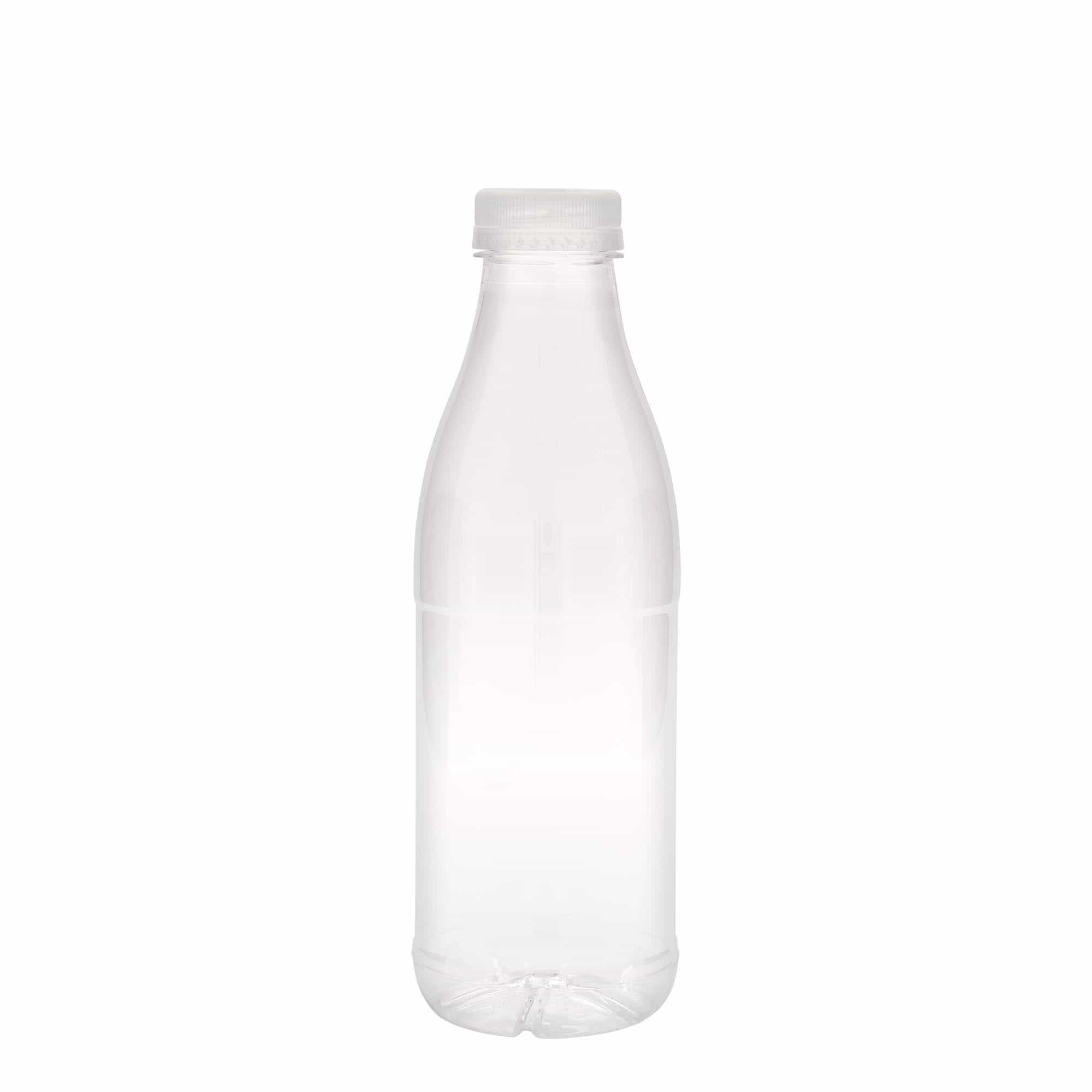 750 ml PET fľaša „Milk and Juice“, plast, hrdlo: 38 mm