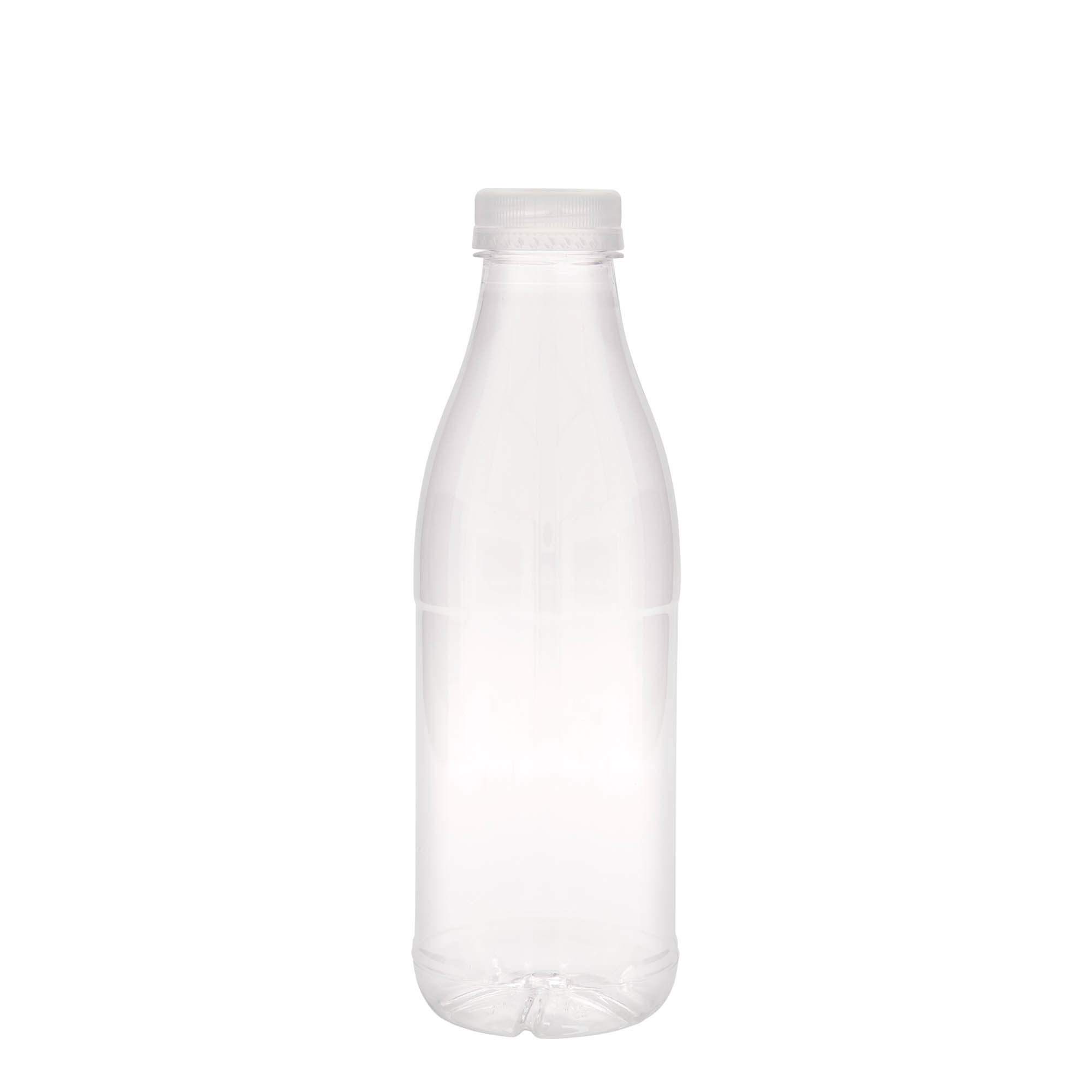 750 ml PET fľaša „Milk and Juice“, plast, hrdlo: 38 mm