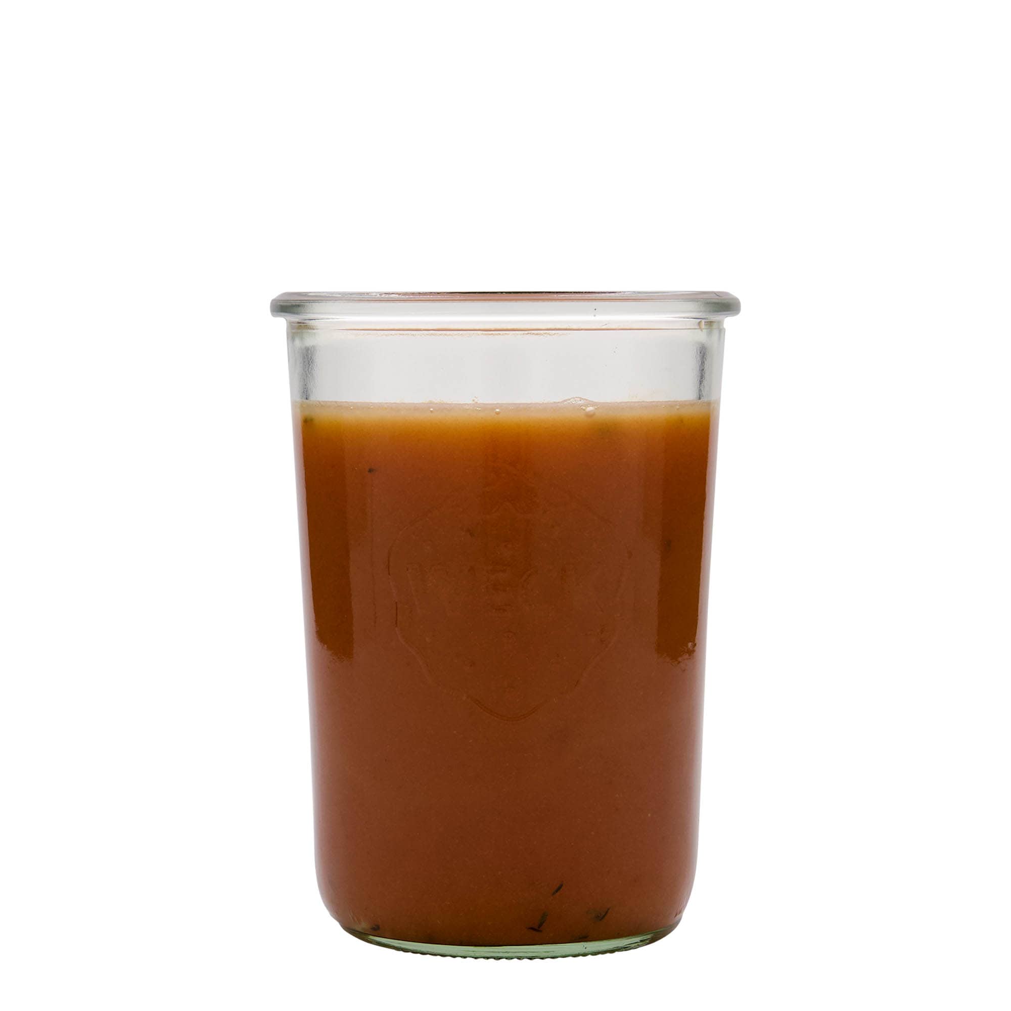 850 ml WECK zvratná nádoba, otvor: okrúhly okraj