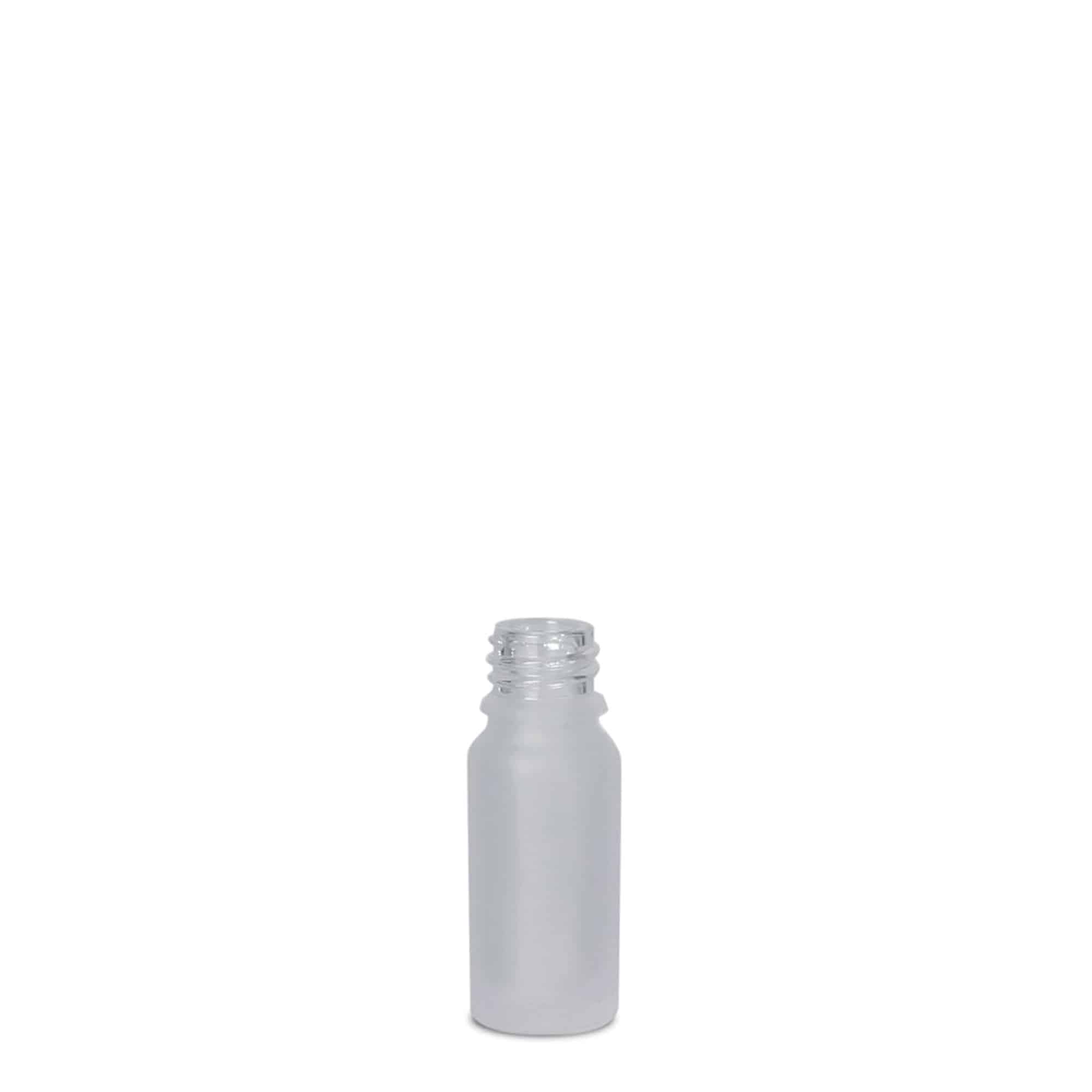 10 ml liekovka, sklo, hnedá matná, hrdlo: DIN 18 10 ml liekovka, sklo, hnedá matná, hrdlo: DIN 18
