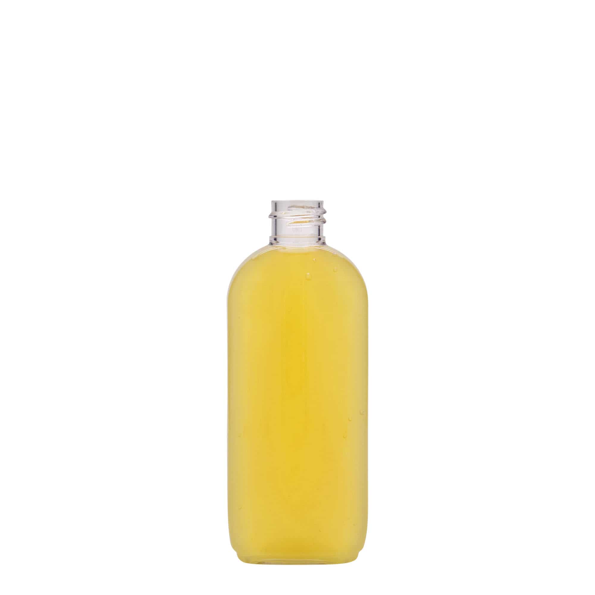 100 ml PET fľaša „Iris“, oválna, plast, hrdlo: GPI 20/410
