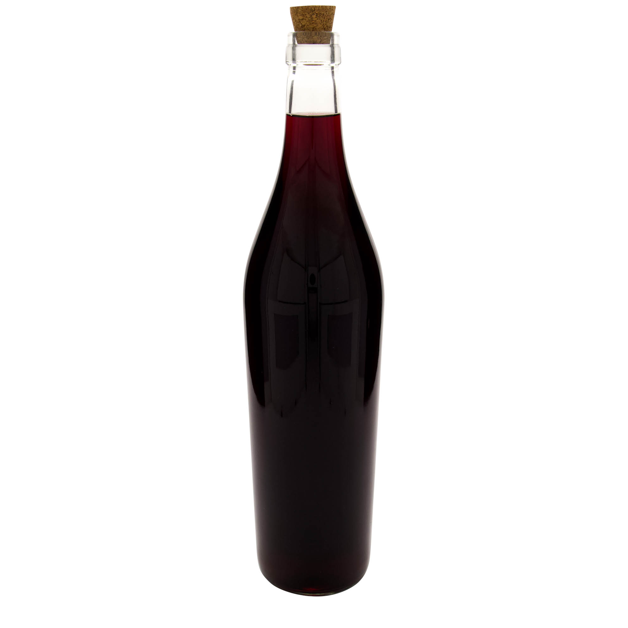 3 000 ml sklenená fľaša 'Big Joe', hrdlo: korok 3 000 ml sklenená fľaša 'Big Joe', hrdlo: korok