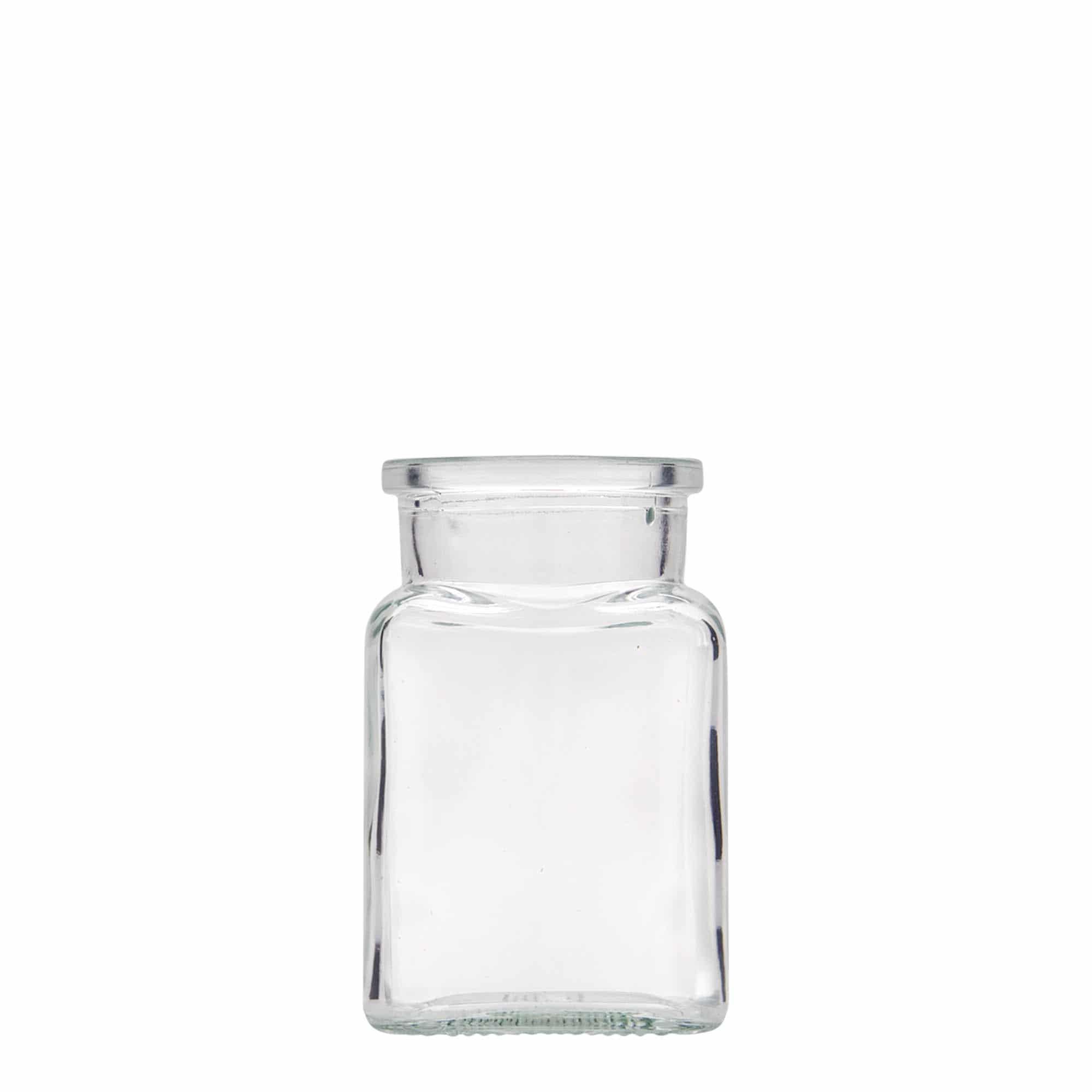 150 ml korková nádoba, štvorcová, hrdlo: korok 150 ml korková nádoba, štvorcová, hrdlo: korok