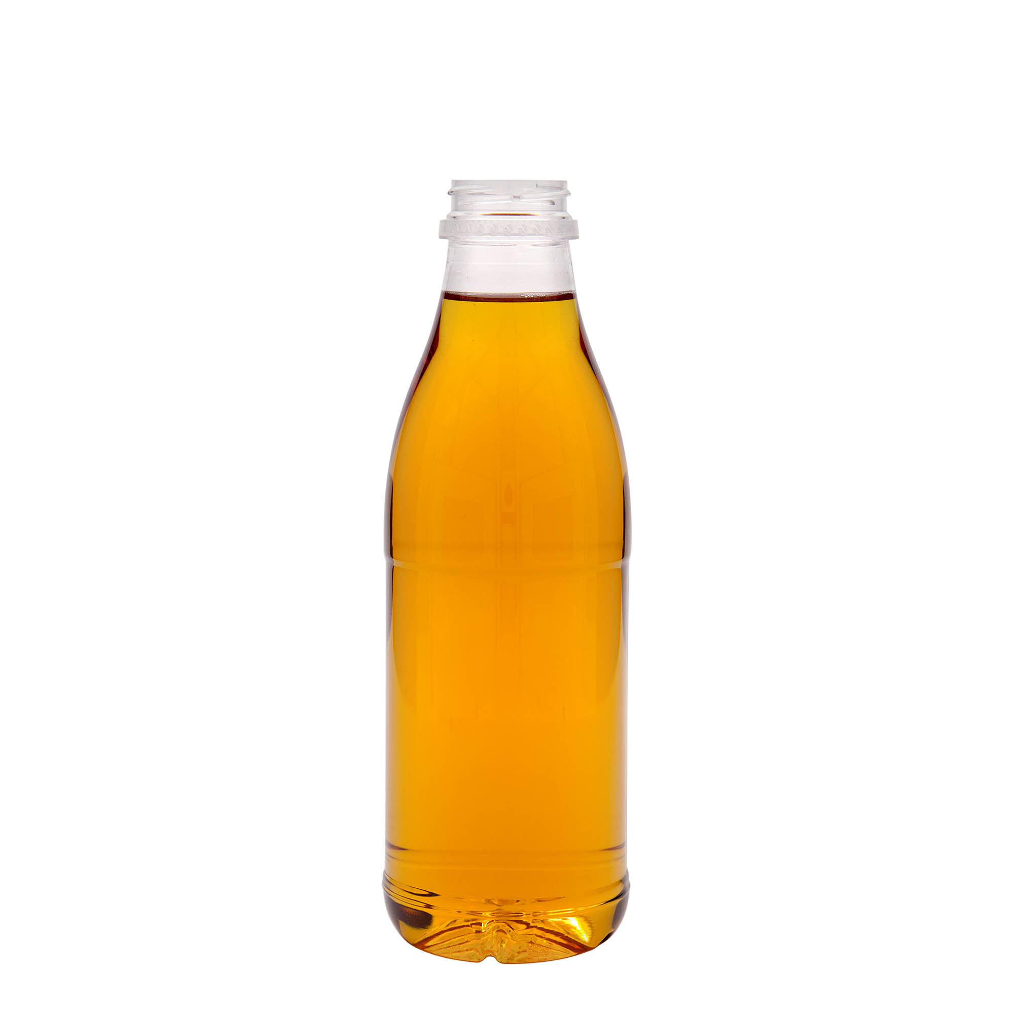 750 ml PET fľaša „Milk and Juice“, plast, hrdlo: 38 mm