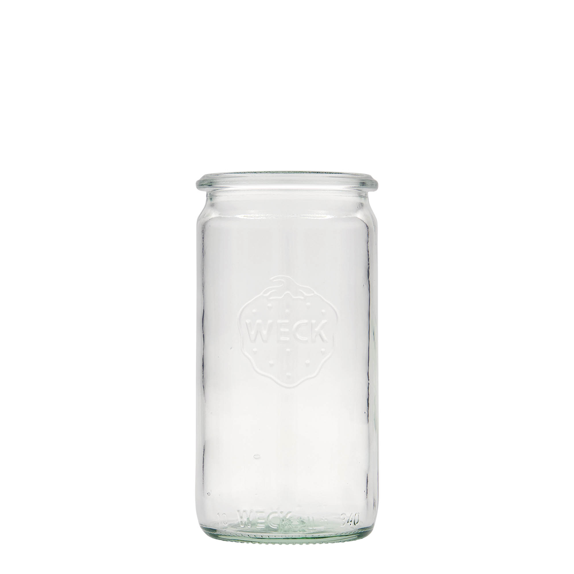 340 ml WECK valcová nádoba, otvor: okrúhly okraj