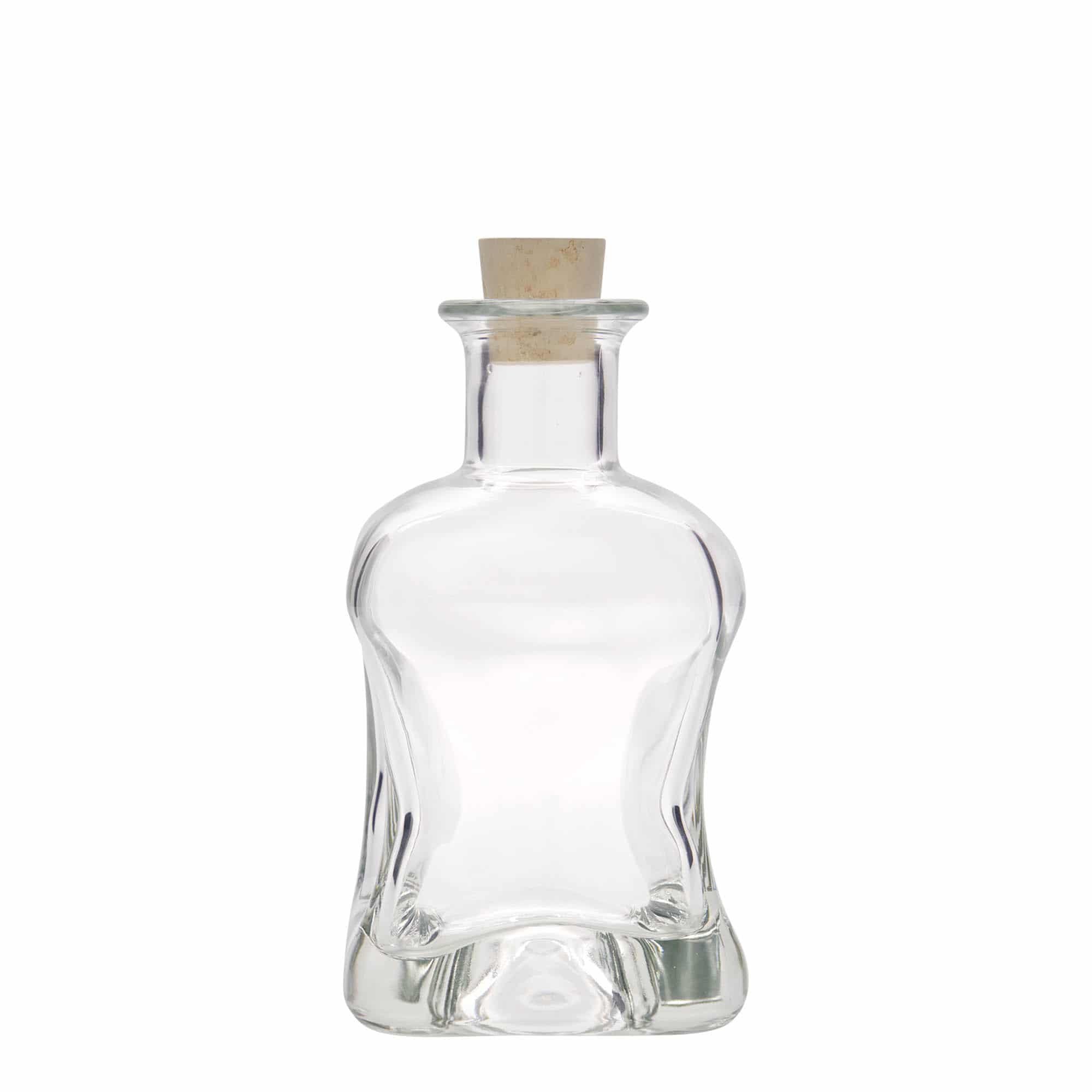 350 ml sklená fľaša „Dublin“, štvorcová, hrdlo: korok