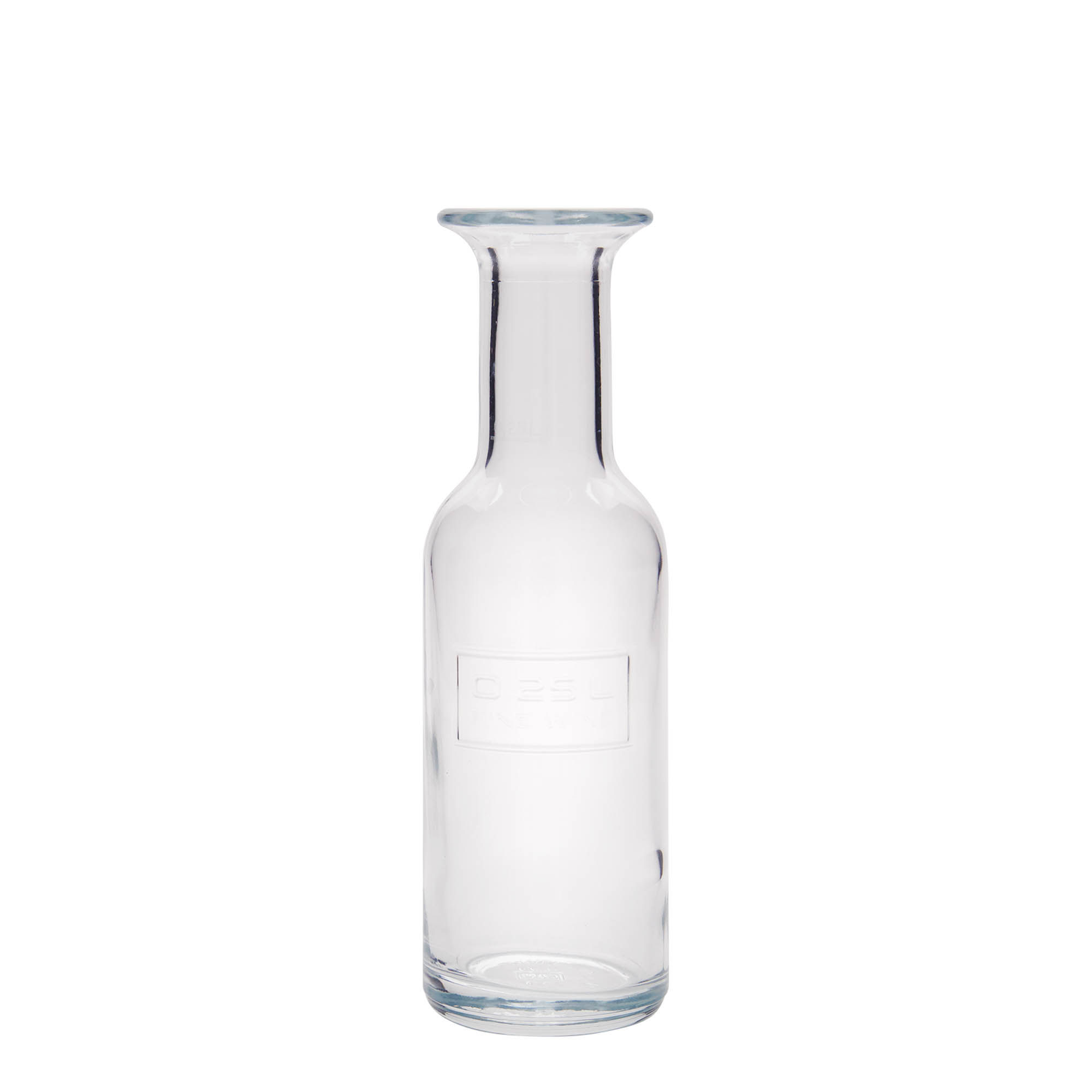 250 ml sklenená fľaša 'Optima Fine Wine', hrdlo: korok 250 ml sklenená fľaša 'Optima Fine Wine', hrdlo: korok