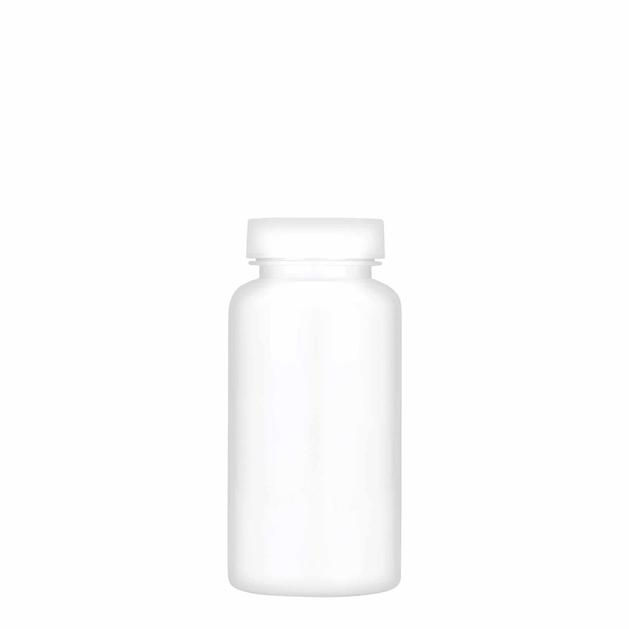 150 ml PET Packer, plast, biela farba, hrdlo: GPI 38/400