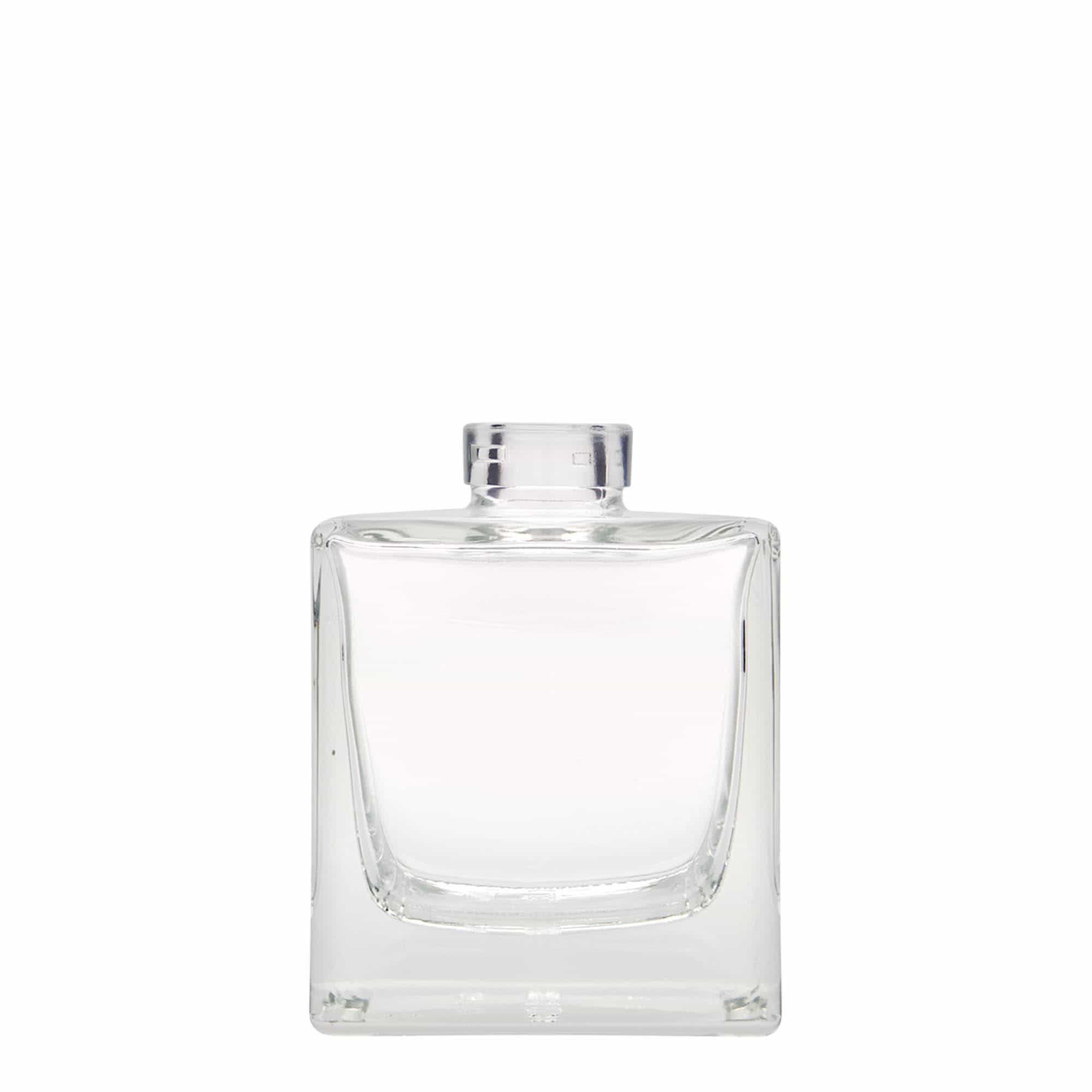 200 ml sklená fľaša „Cube“, štvorcová, hrdlo: korok 200 ml sklená fľaša „Cube“, štvorcová, hrdlo: korok