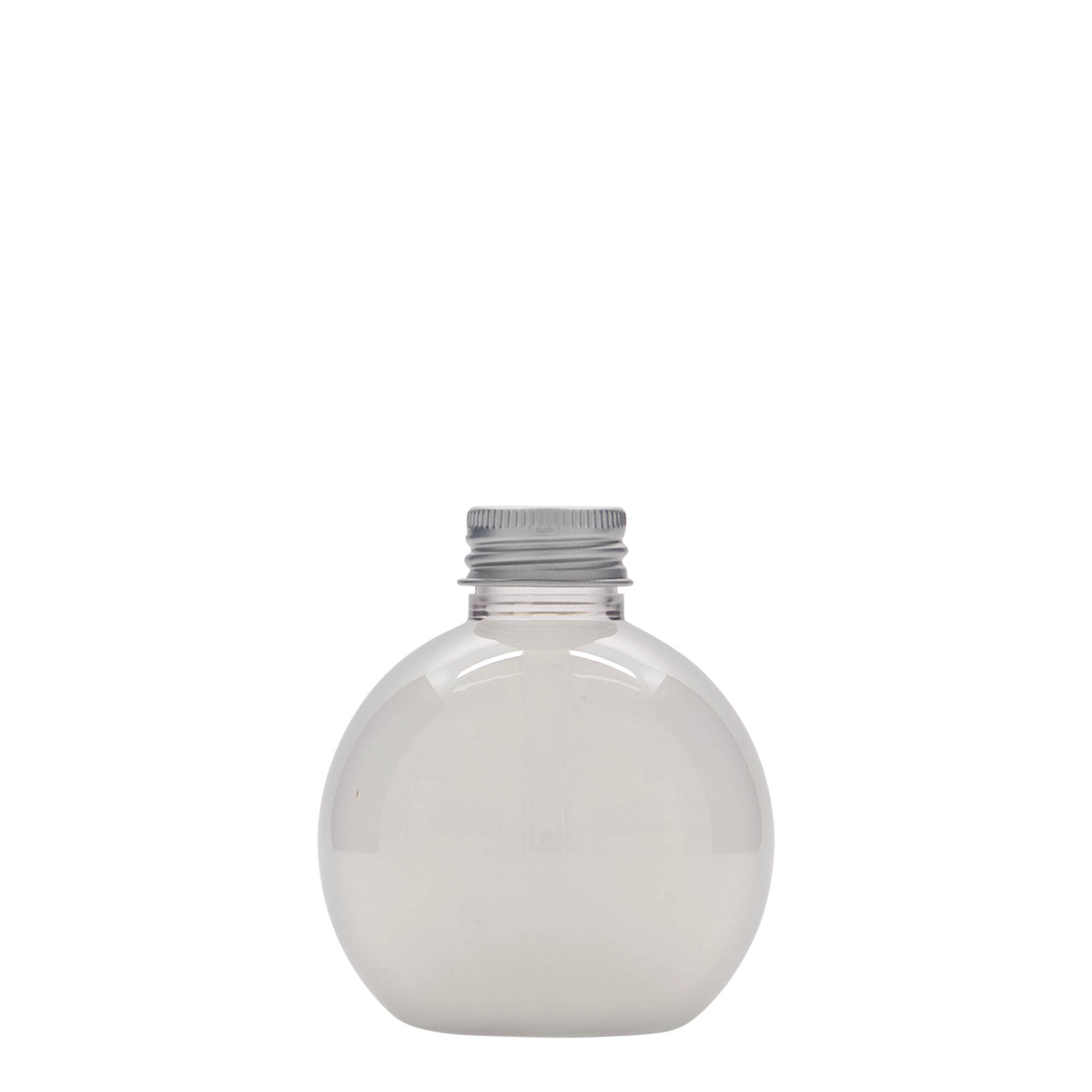 150 ml PET fľaša 'Perry', okrúhla, plast, hrdlo: 24/410