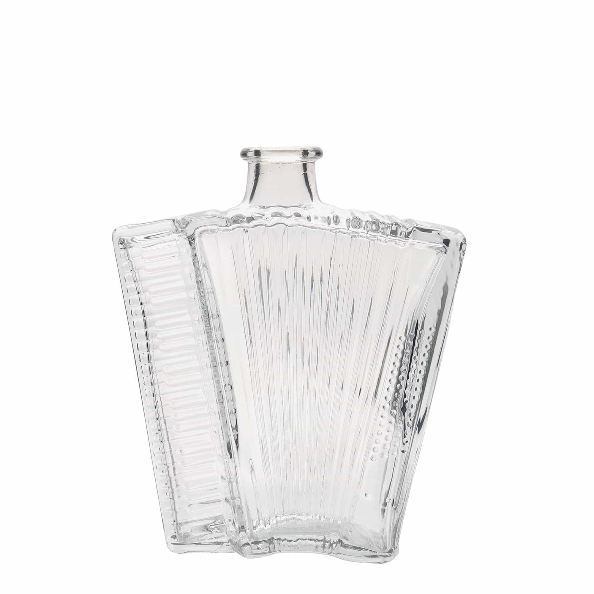500 ml sklená fľaša „Akordeón“, hrdlo: korok 500 ml sklená fľaša „Akordeón“, hrdlo: korok