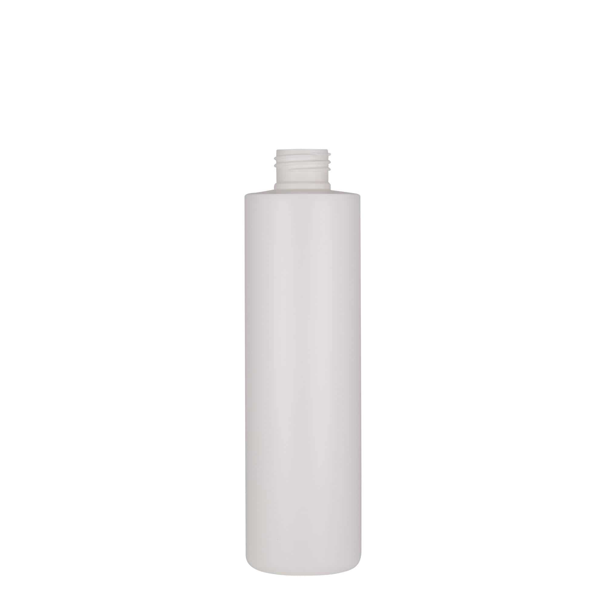 250 ml plastová fľaša „Pípa“, HDPE, biela farba, hrdlo: GPI 24/410 250 ml plastová fľaša „Pípa“, HDPE, biela farba, hrdlo: GPI 24/410