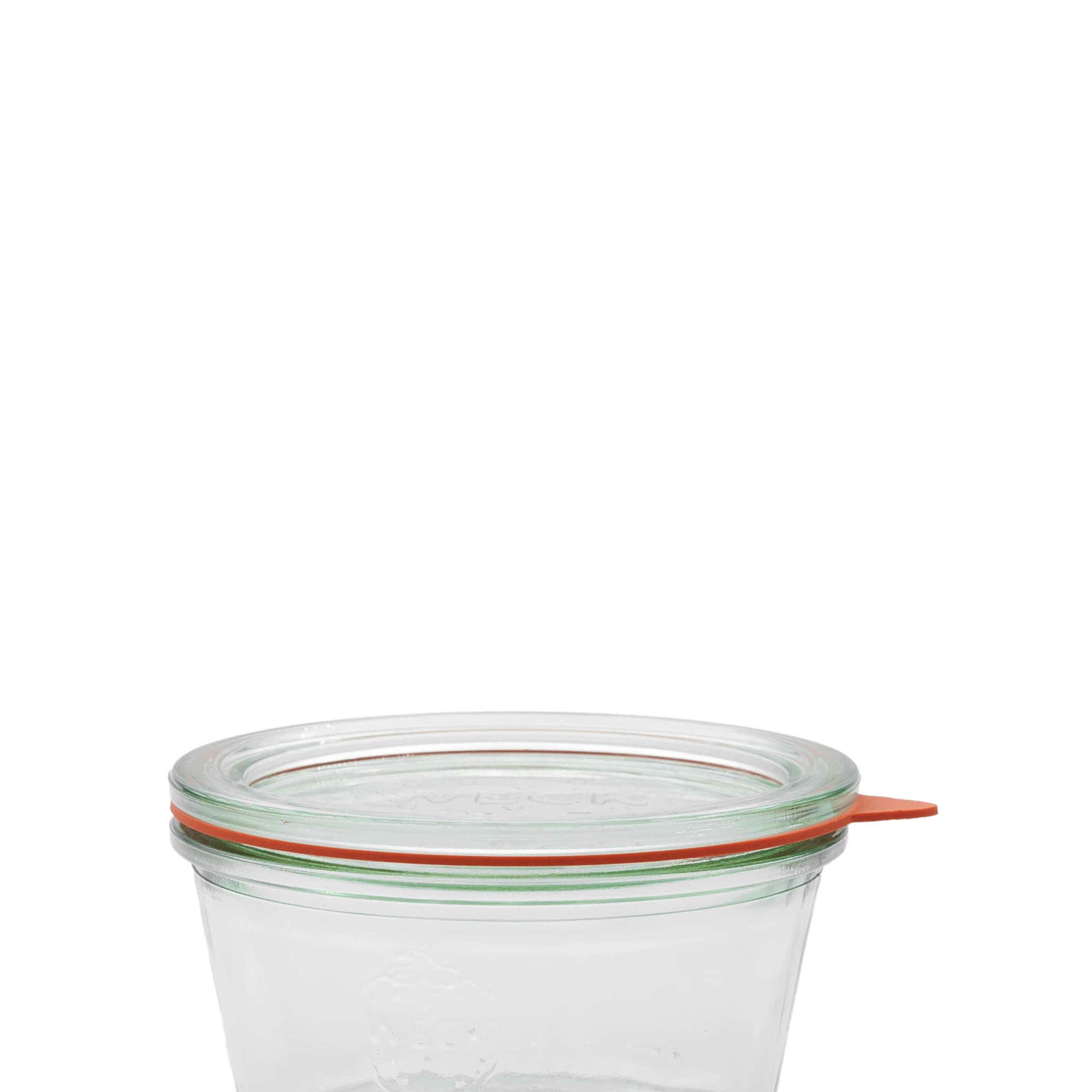 WECK-zatvárací krúžok RR100 #, červený, otvor: okrúhly okraj WECK-zatvárací krúžok RR100 #, červený, otvor: okrúhly okraj