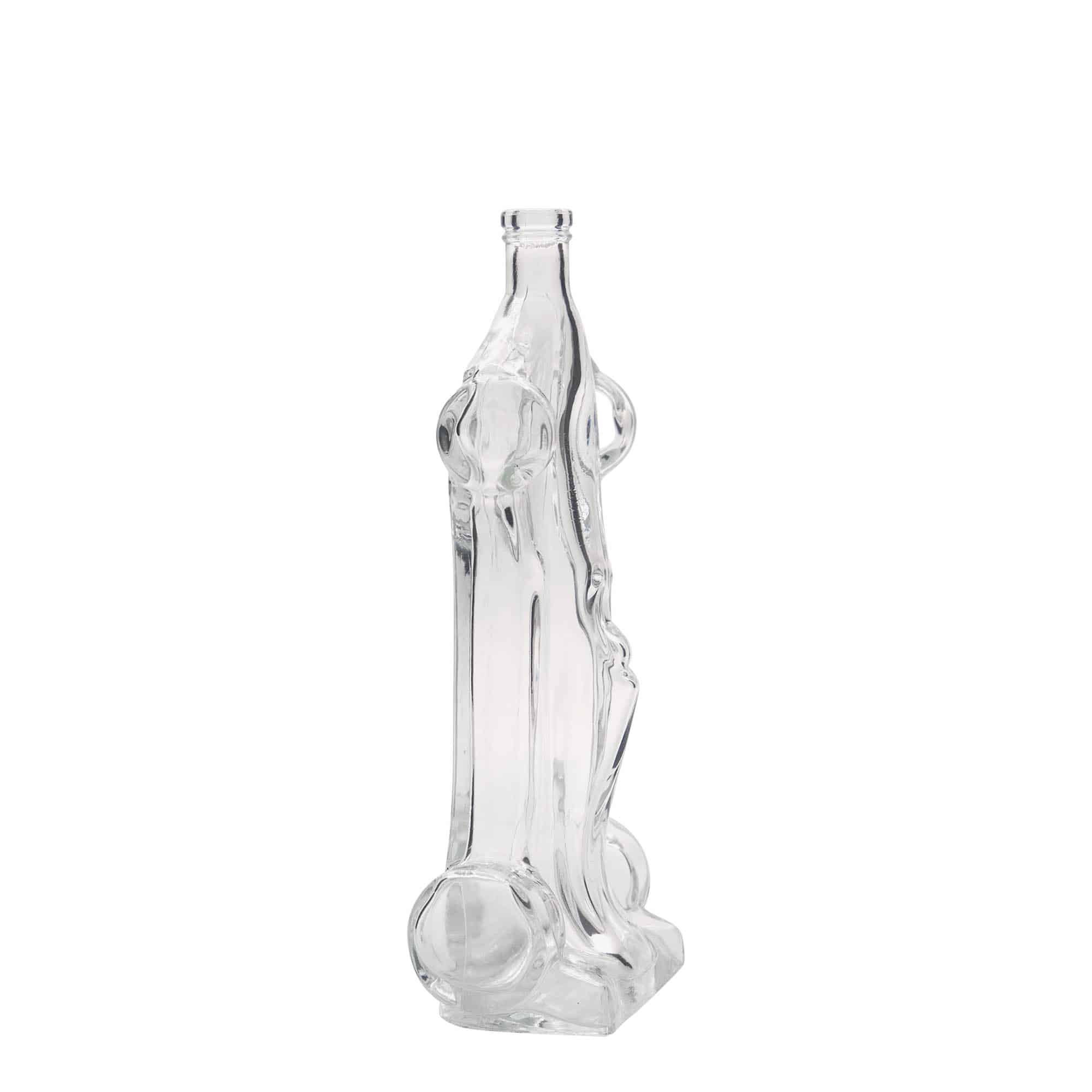 200 ml sklená fľaša „Pretekárske auto“, hrdlo: korok
